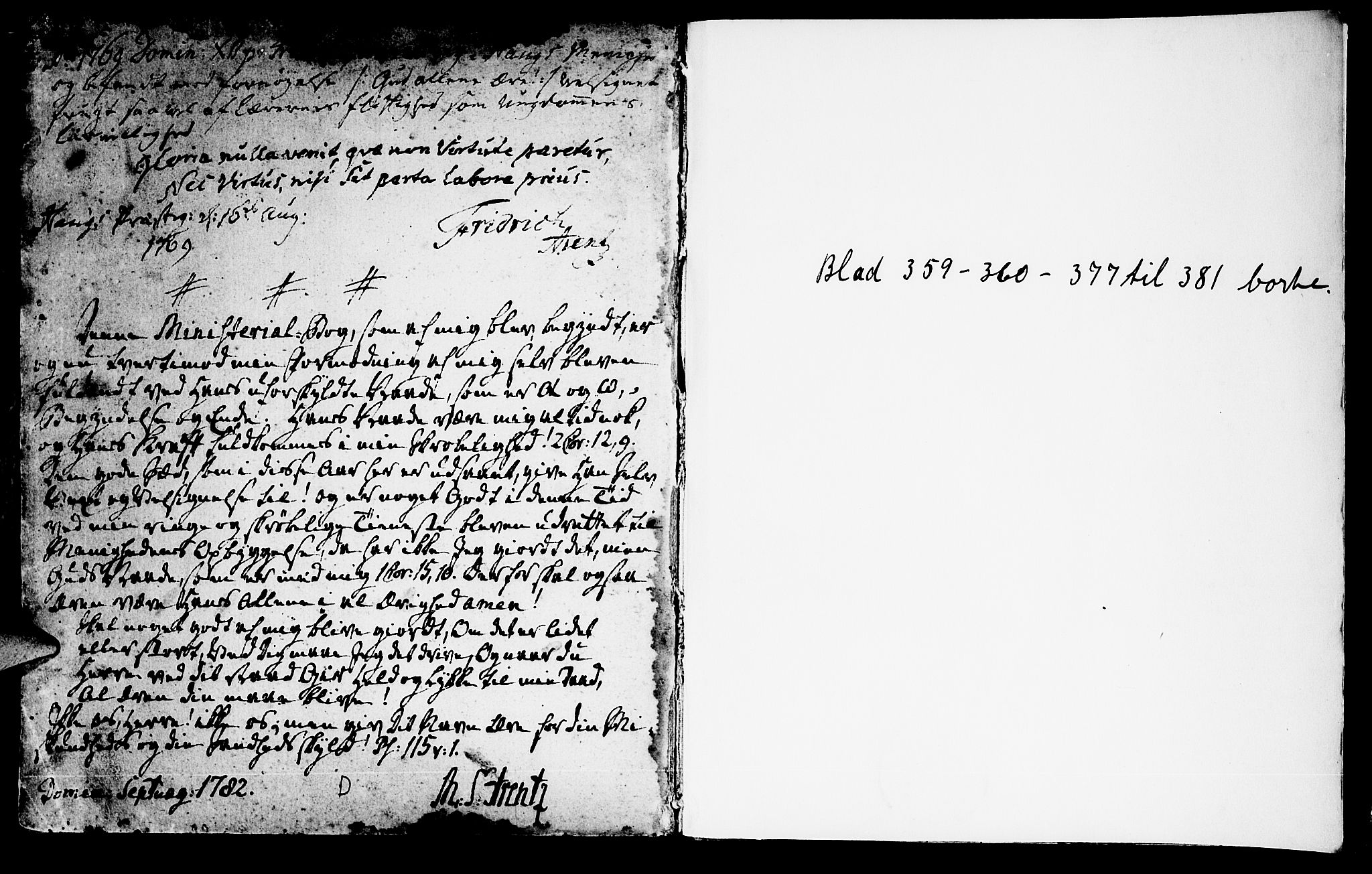 Haus sokneprestembete, SAB/A-75601/H/Haa: Parish register (official) no. A 9, 1767-1781