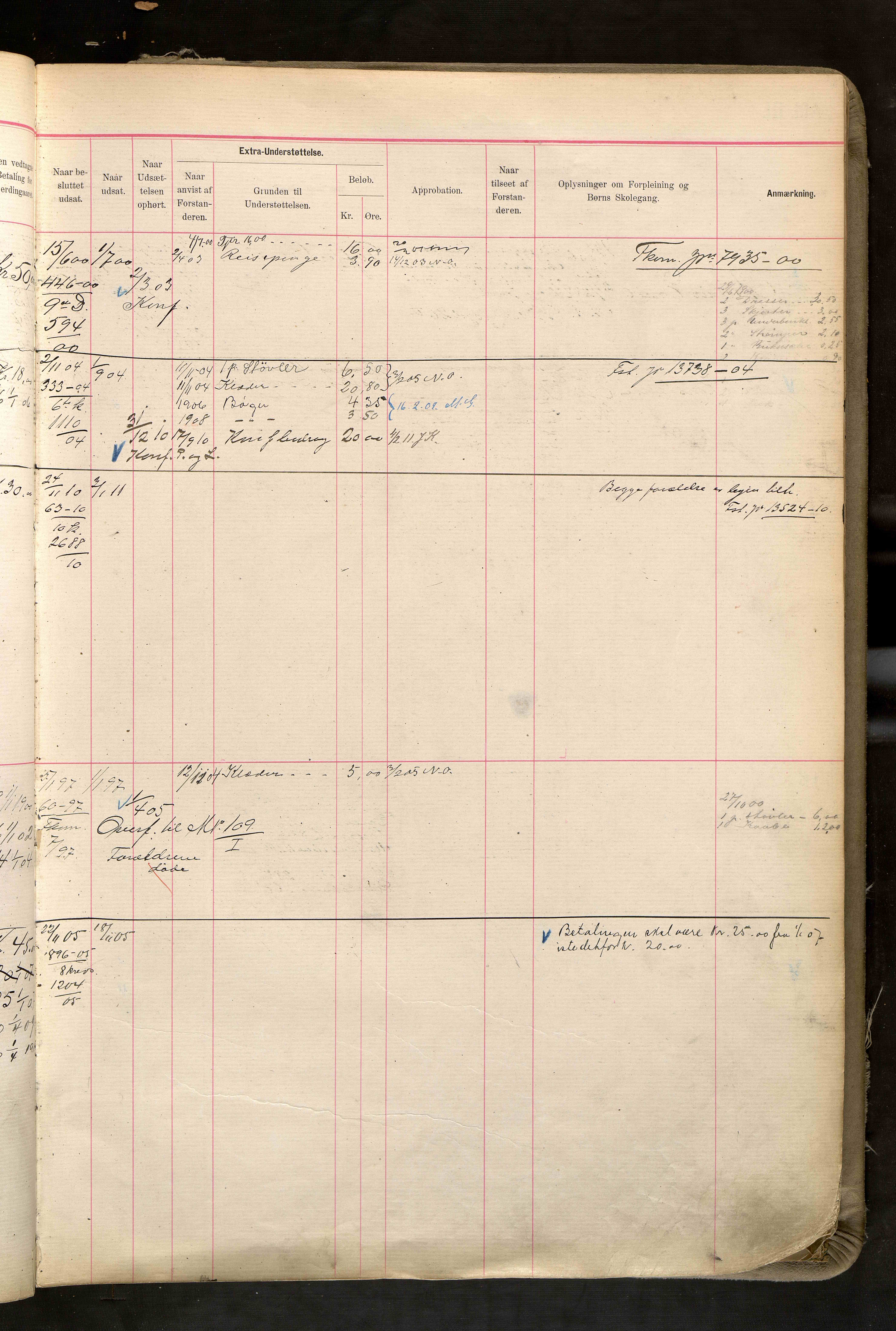 Fattigvesenet, OBA/A-20045/H/Hd/L0006: Manntallsprotokoll. Mnr. 501-1000, 1897-1910, p. 246