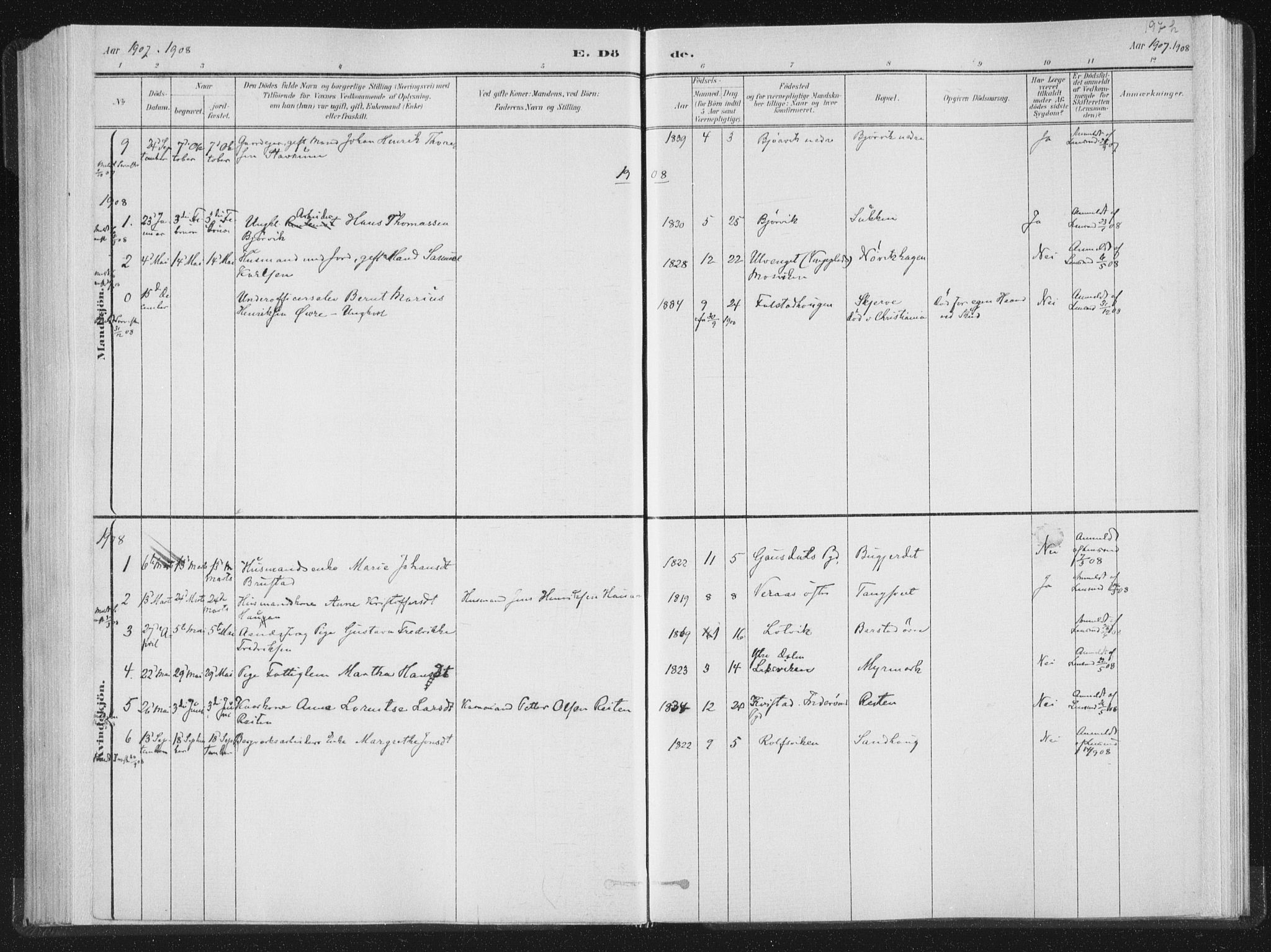 Ministerialprotokoller, klokkerbøker og fødselsregistre - Nord-Trøndelag, AV/SAT-A-1458/722/L0220: Parish register (official) no. 722A07, 1881-1908, p. 197h