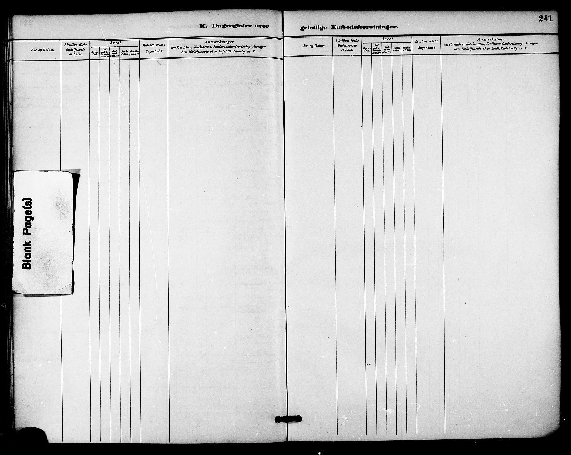 Ministerialprotokoller, klokkerbøker og fødselsregistre - Nordland, AV/SAT-A-1459/895/L1371: Parish register (official) no. 895A06, 1885-1894, p. 241