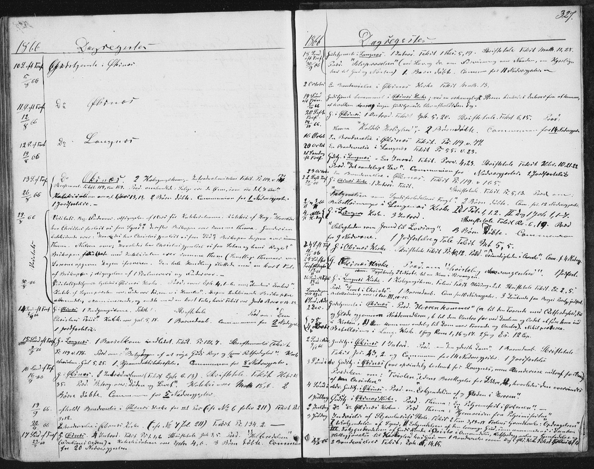 Ministerialprotokoller, klokkerbøker og fødselsregistre - Nordland, AV/SAT-A-1459/893/L1333: Parish register (official) no. 893A06, 1858-1866, p. 327