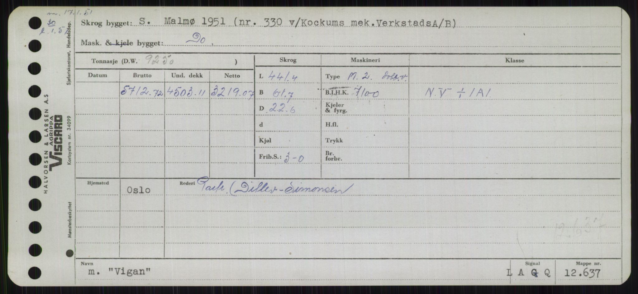 Sjøfartsdirektoratet med forløpere, Skipsmålingen, AV/RA-S-1627/H/Hb/L0005: Fartøy, T-Å, p. 321