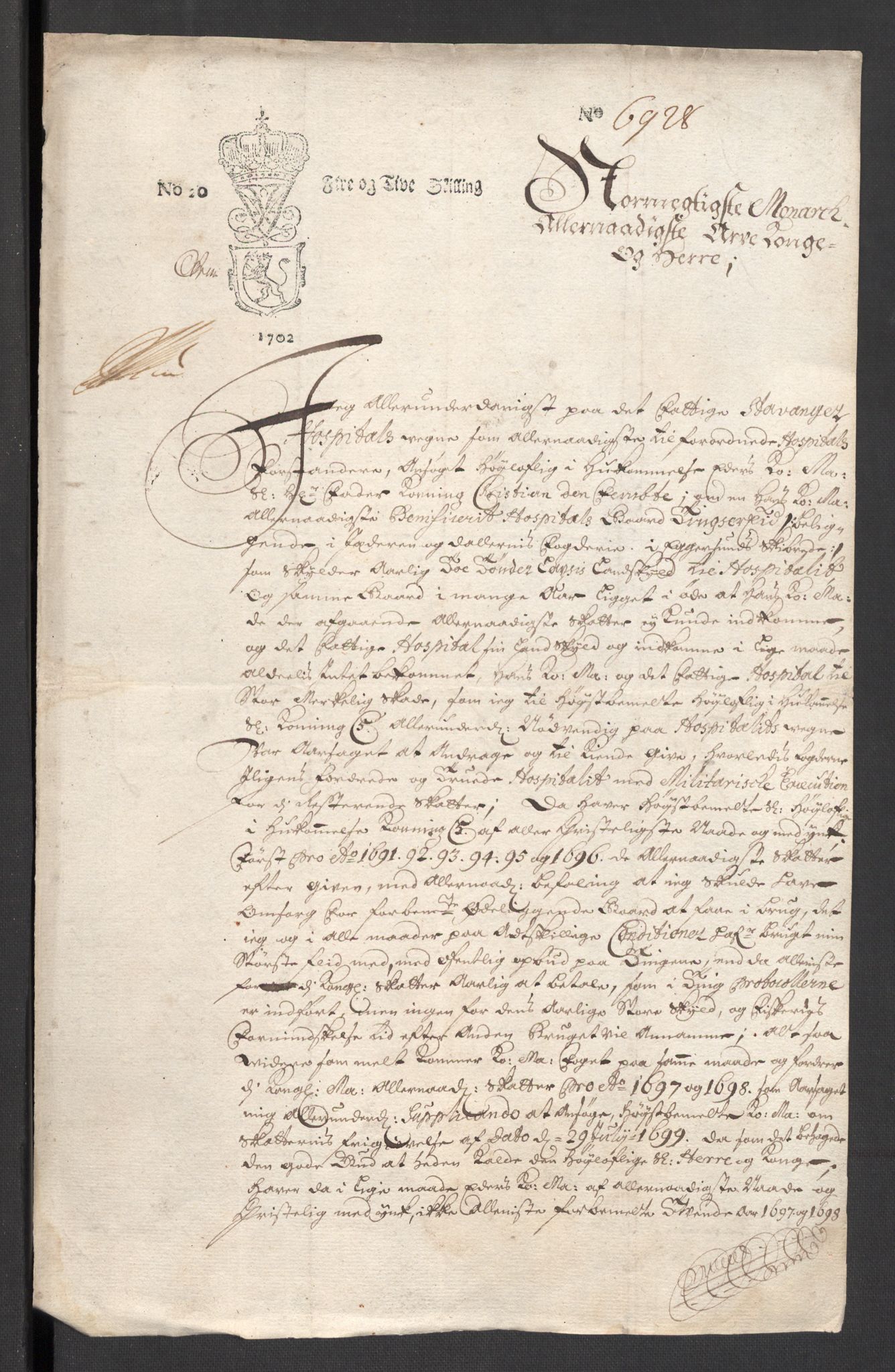 Rentekammeret inntil 1814, Reviderte regnskaper, Fogderegnskap, AV/RA-EA-4092/R46/L2731: Fogderegnskap Jæren og Dalane, 1700-1702, p. 280