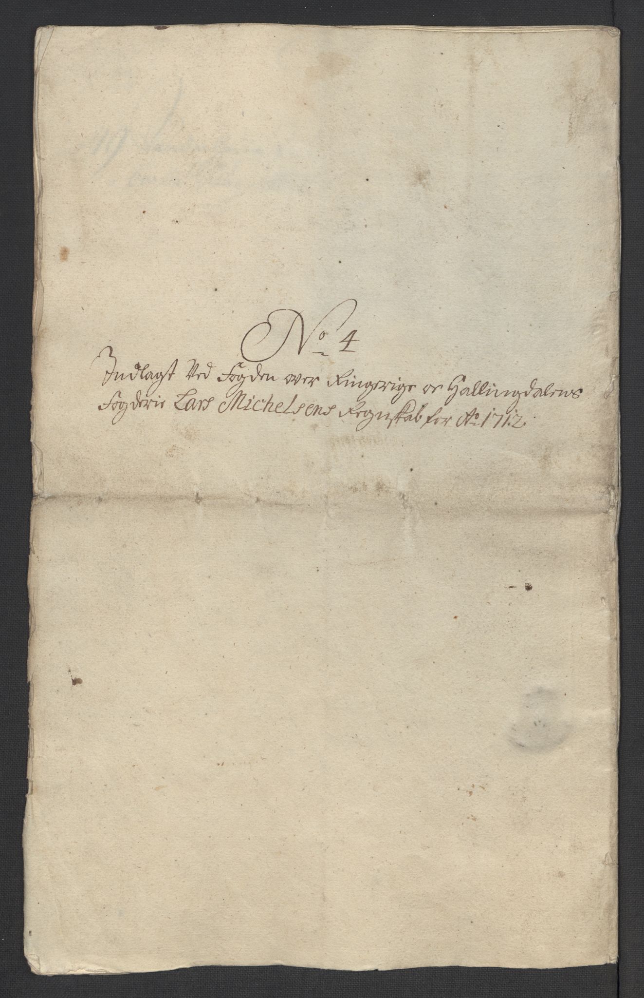 Rentekammeret inntil 1814, Reviderte regnskaper, Fogderegnskap, AV/RA-EA-4092/R23/L1470: Fogderegnskap Ringerike og Hallingdal, 1712, p. 45