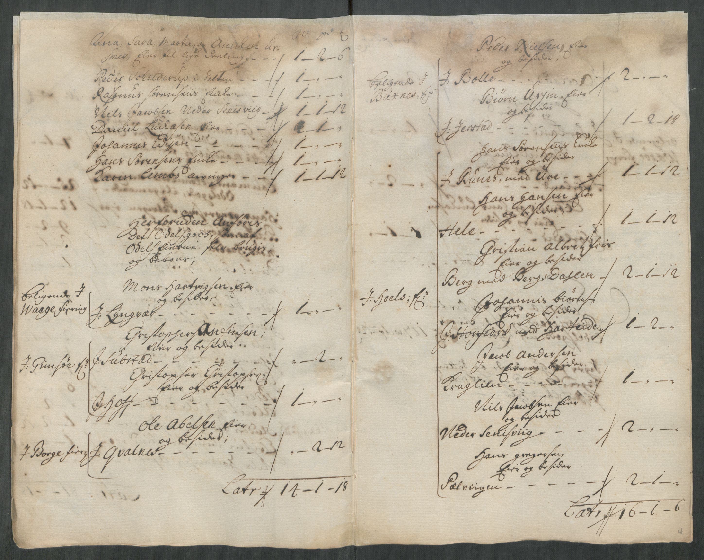 Rentekammeret inntil 1814, Reviderte regnskaper, Fogderegnskap, AV/RA-EA-4092/R67/L4680: Fogderegnskap Vesterålen, Andenes og Lofoten, 1714, p. 61