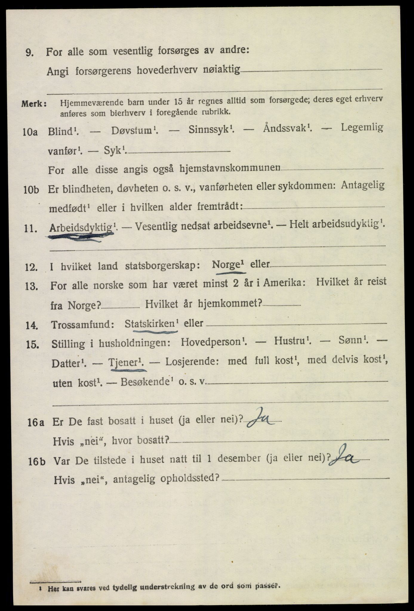 SAH, 1920 census for Ringsaker, 1920, p. 10231