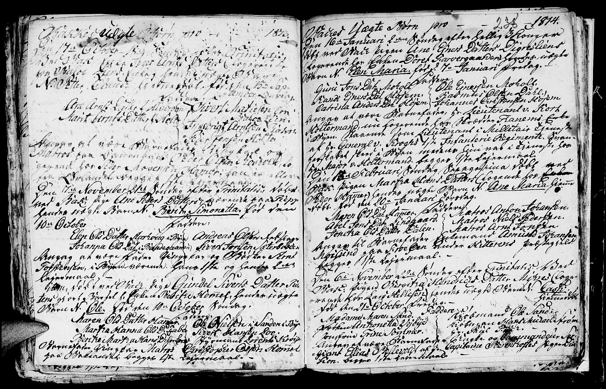 Ministerialprotokoller, klokkerbøker og fødselsregistre - Sør-Trøndelag, SAT/A-1456/604/L0218: Parish register (copy) no. 604C01, 1754-1819, p. 238