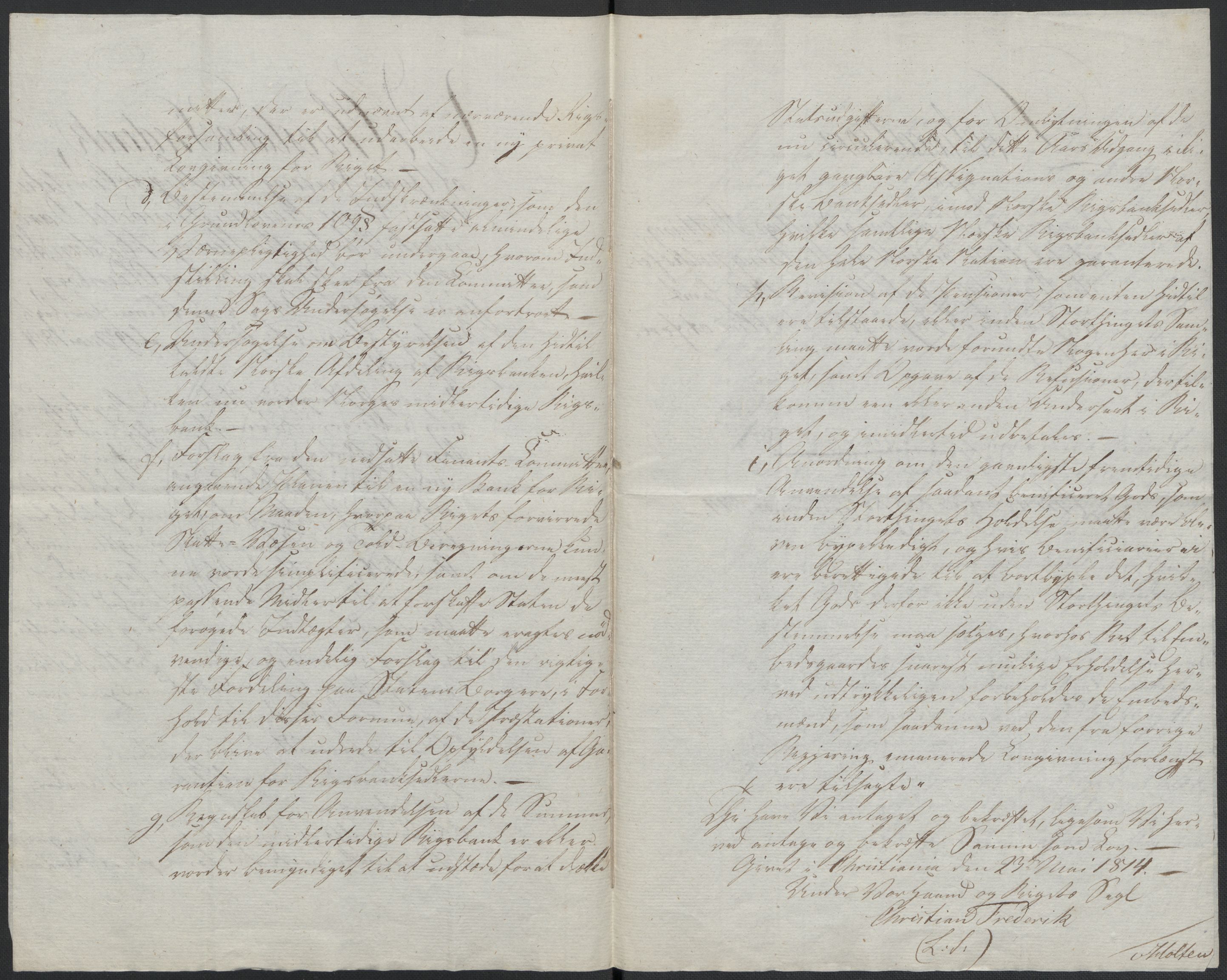 Christie, Wilhelm Frimann Koren, RA/PA-0014/F/L0004: Christies dokumenter fra 1814, 1814, p. 226