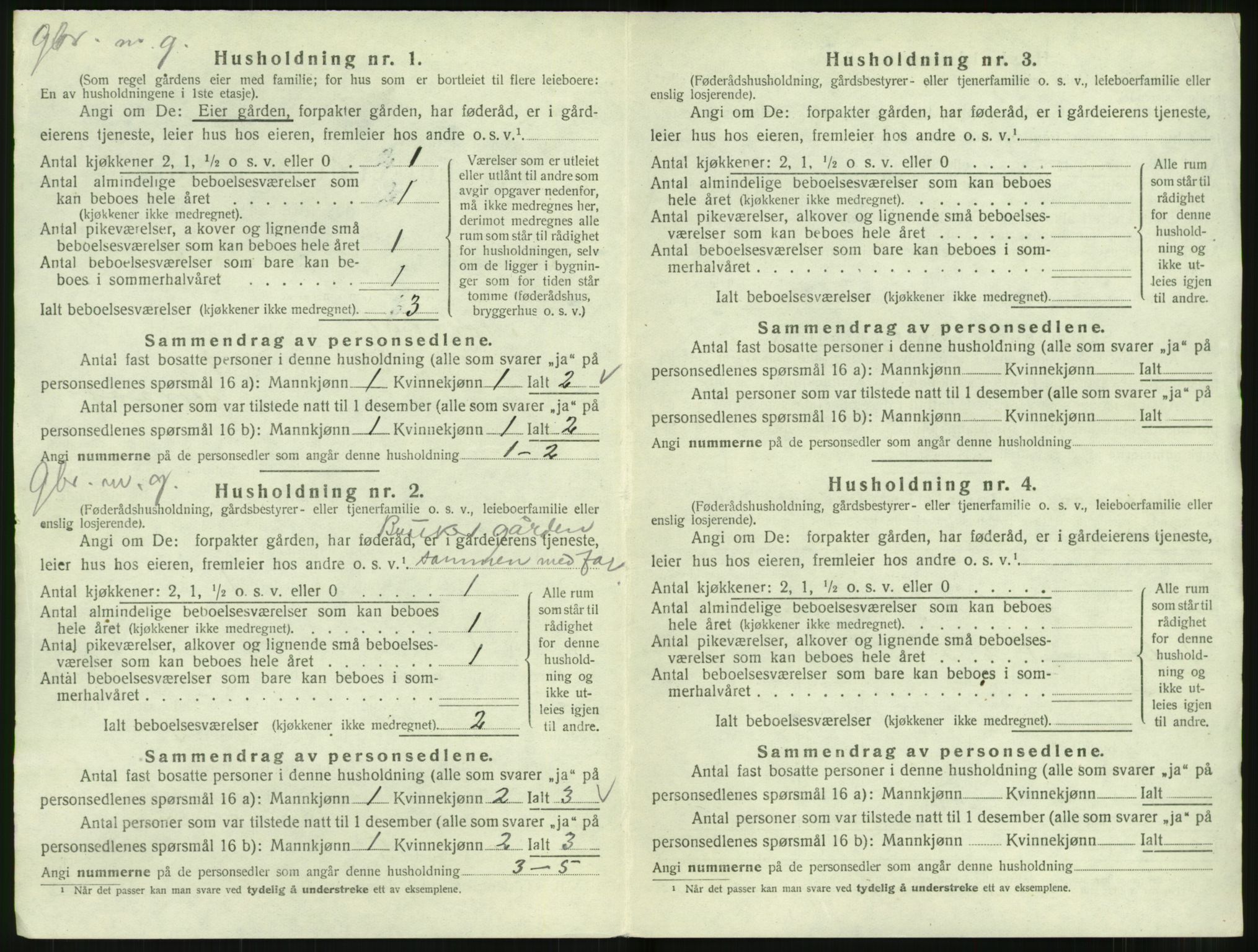 SAT, 1920 census for Norddal, 1920, p. 712