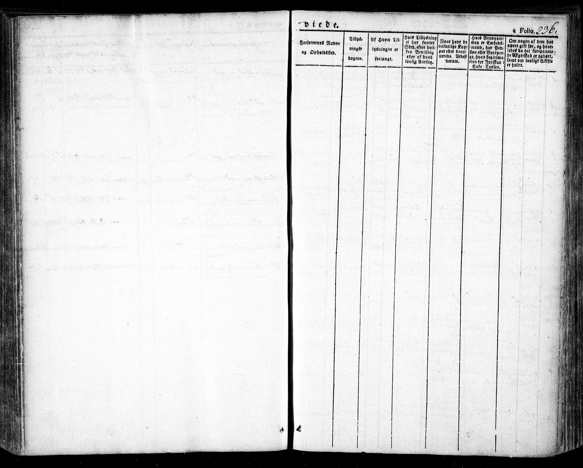 Dypvåg sokneprestkontor, SAK/1111-0007/F/Fa/Faa/L0004: Parish register (official) no. A 4, 1824-1840, p. 236