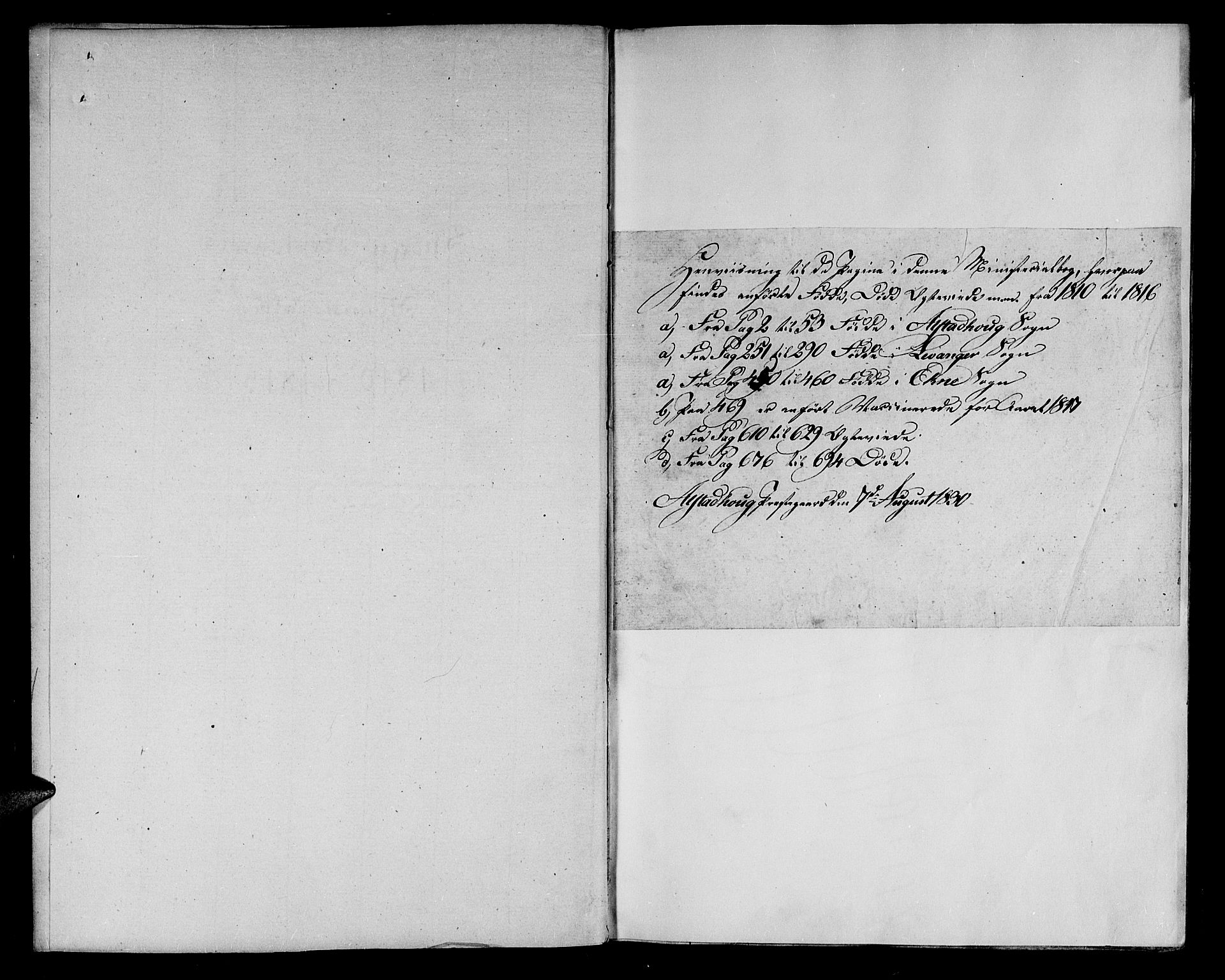 Ministerialprotokoller, klokkerbøker og fødselsregistre - Nord-Trøndelag, SAT/A-1458/717/L0145: Parish register (official) no. 717A03 /1, 1810-1815