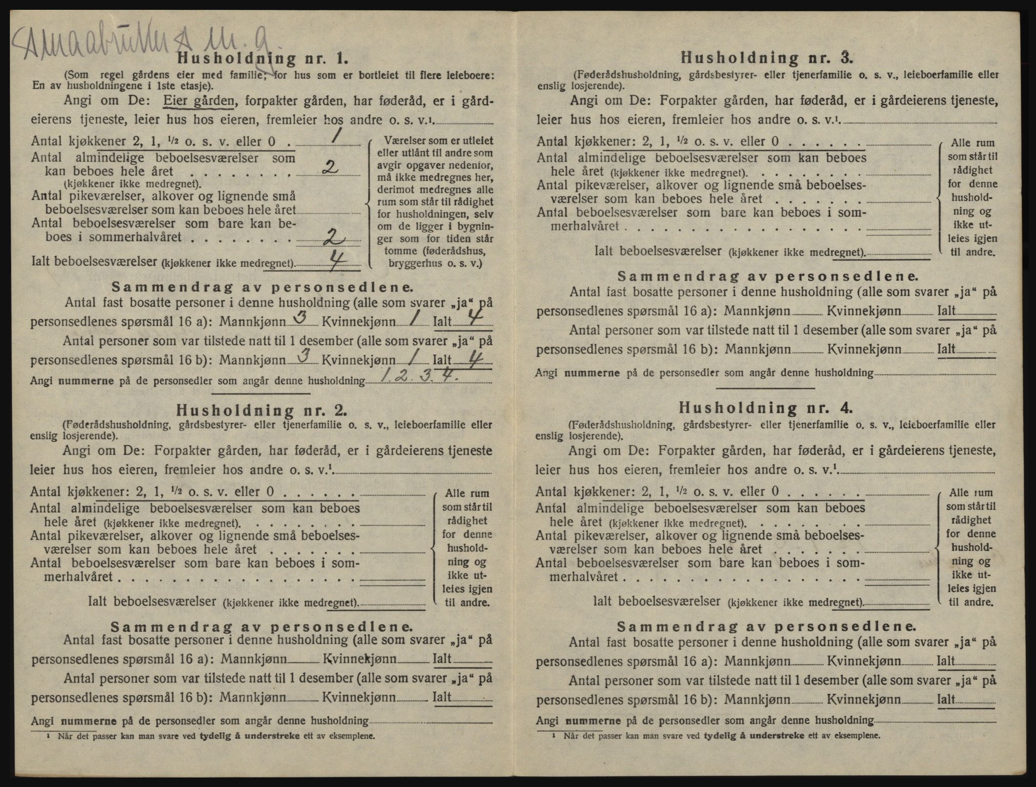 SAO, 1920 census for Onsøy, 1920, p. 1551