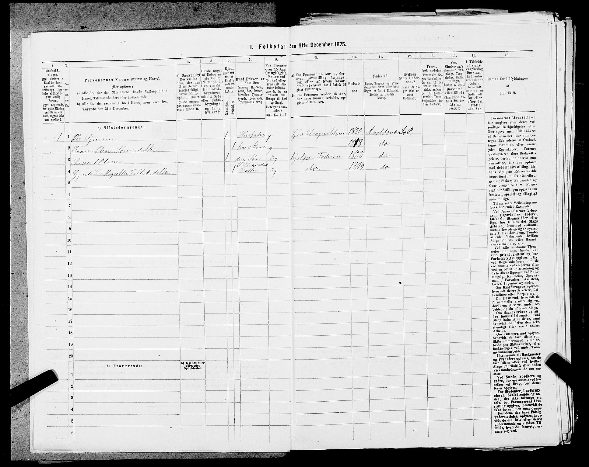 SAST, 1875 census for 1147L Avaldsnes/Avaldsnes og Kopervik, 1875, p. 1590