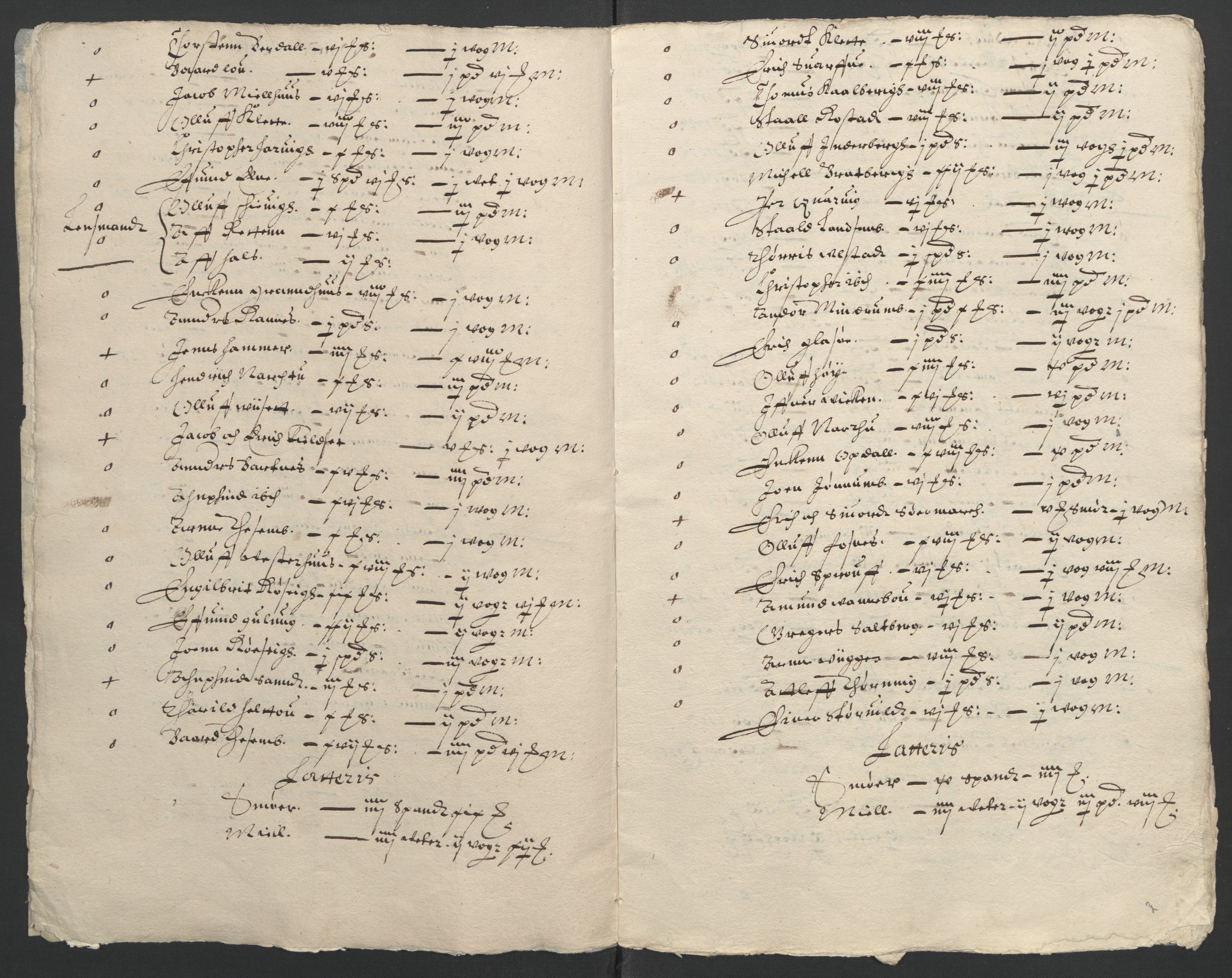 Stattholderembetet 1572-1771, AV/RA-EA-2870/Ek/L0006/0001: Jordebøker til utlikning av garnisonsskatt 1624-1626: / Jordebøker for Trondheim len, 1624, p. 45