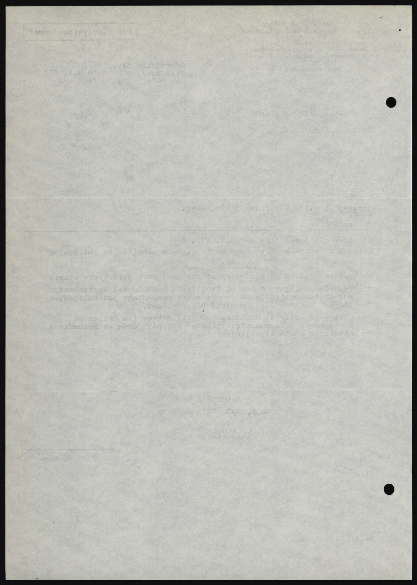 Nord-Hedmark sorenskriveri, SAH/TING-012/H/Hc/L0033: Mortgage book no. 33, 1970-1970, Diary no: : 2682/1970