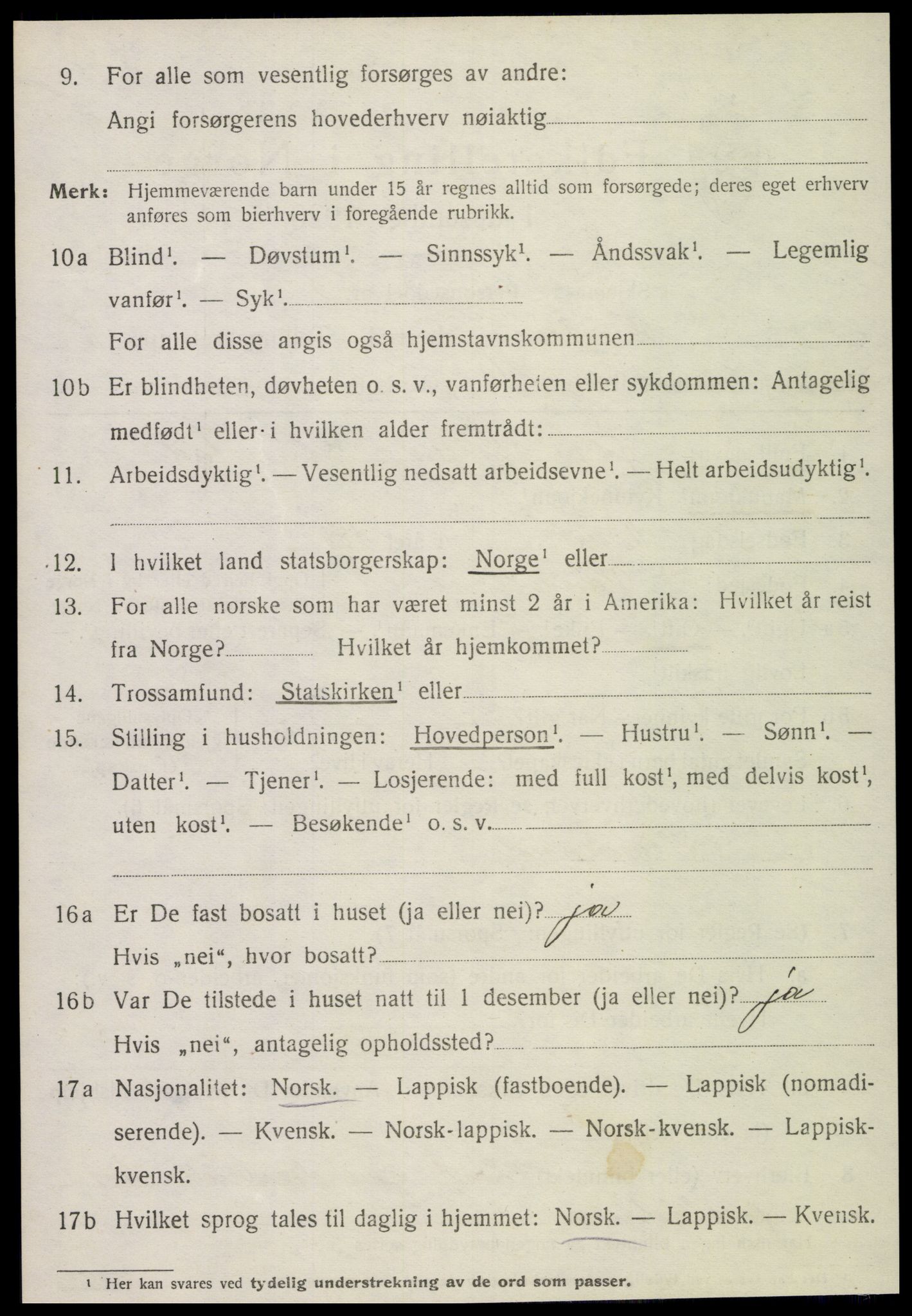 SAT, 1920 census for Inderøy, 1920, p. 5704