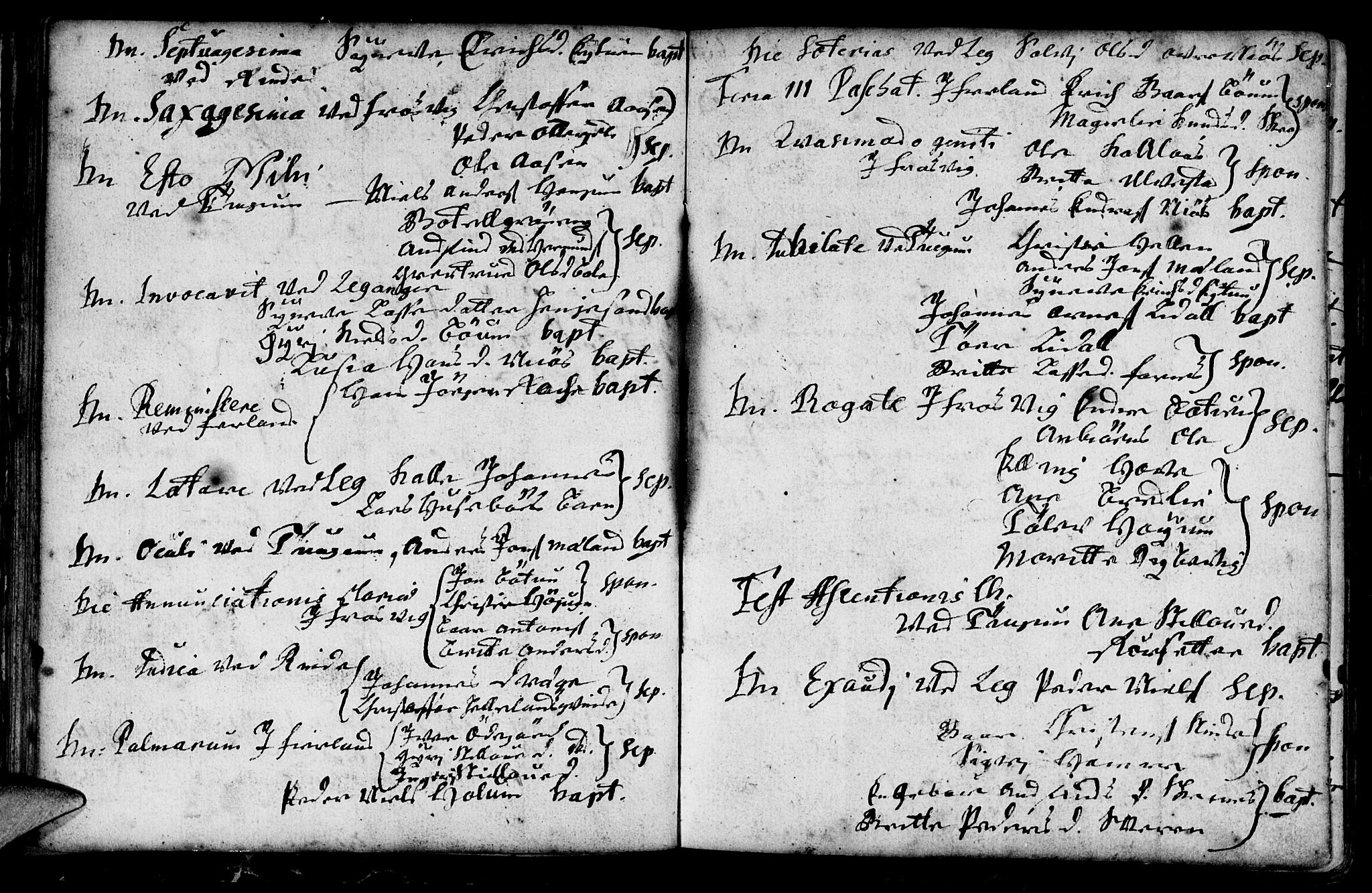 Leikanger sokneprestembete, SAB/A-81001: Parish register (official) no. A 1, 1690-1734, p. 33