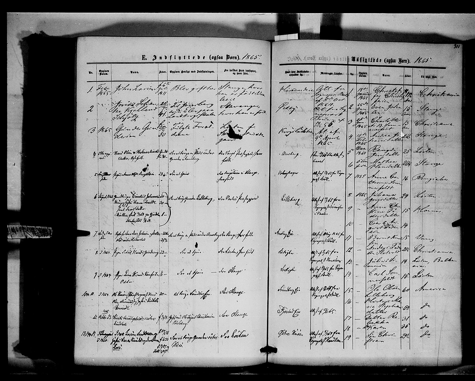 Romedal prestekontor, AV/SAH-PREST-004/K/L0005: Parish register (official) no. 5, 1862-1874, p. 301