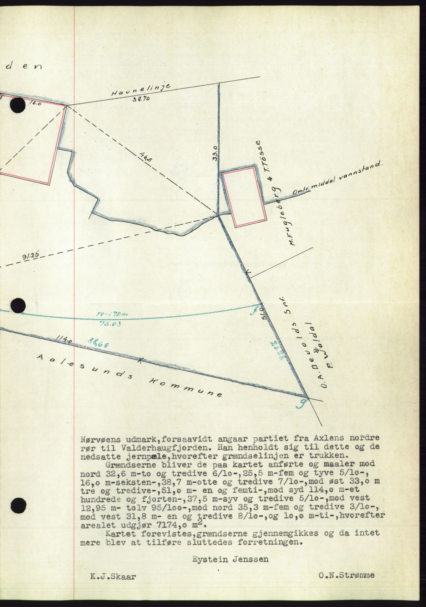 Ålesund byfogd, AV/SAT-A-4384: Mortgage book no. 31, 1933-1934, Deed date: 06.07.1934