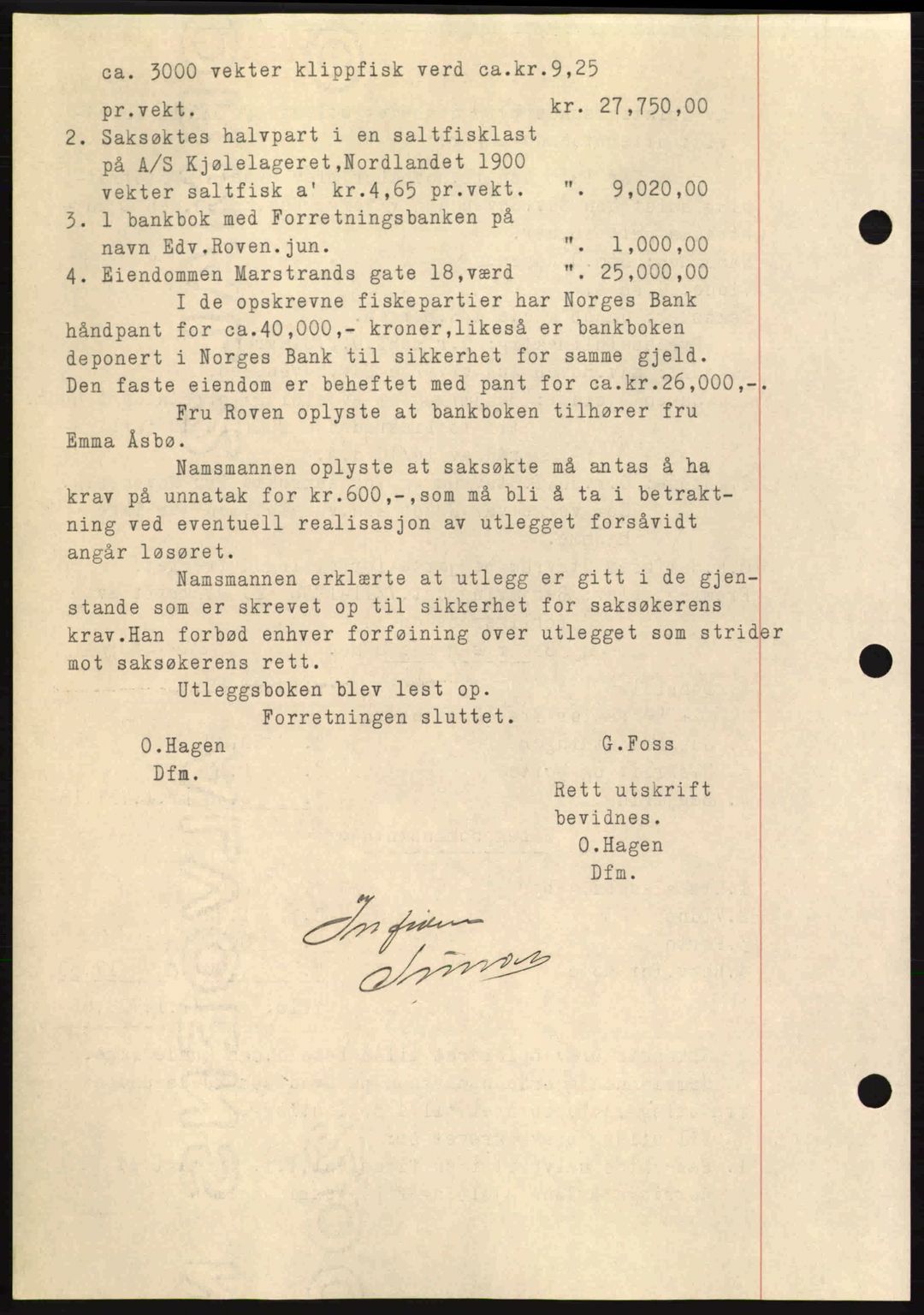 Kristiansund byfogd, AV/SAT-A-4587/A/27: Mortgage book no. 29, 1936-1937, Diary no: : 649/1936