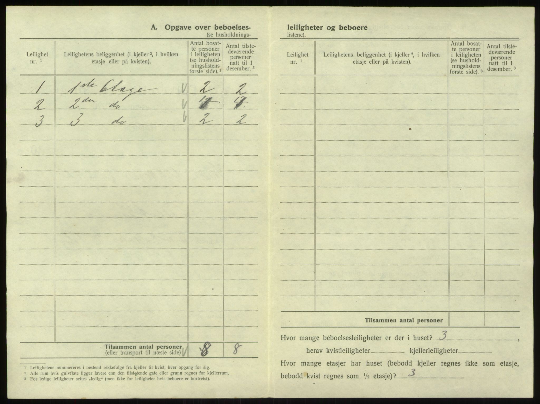 SAB, 1920 census for Bergen, 1920, p. 1358