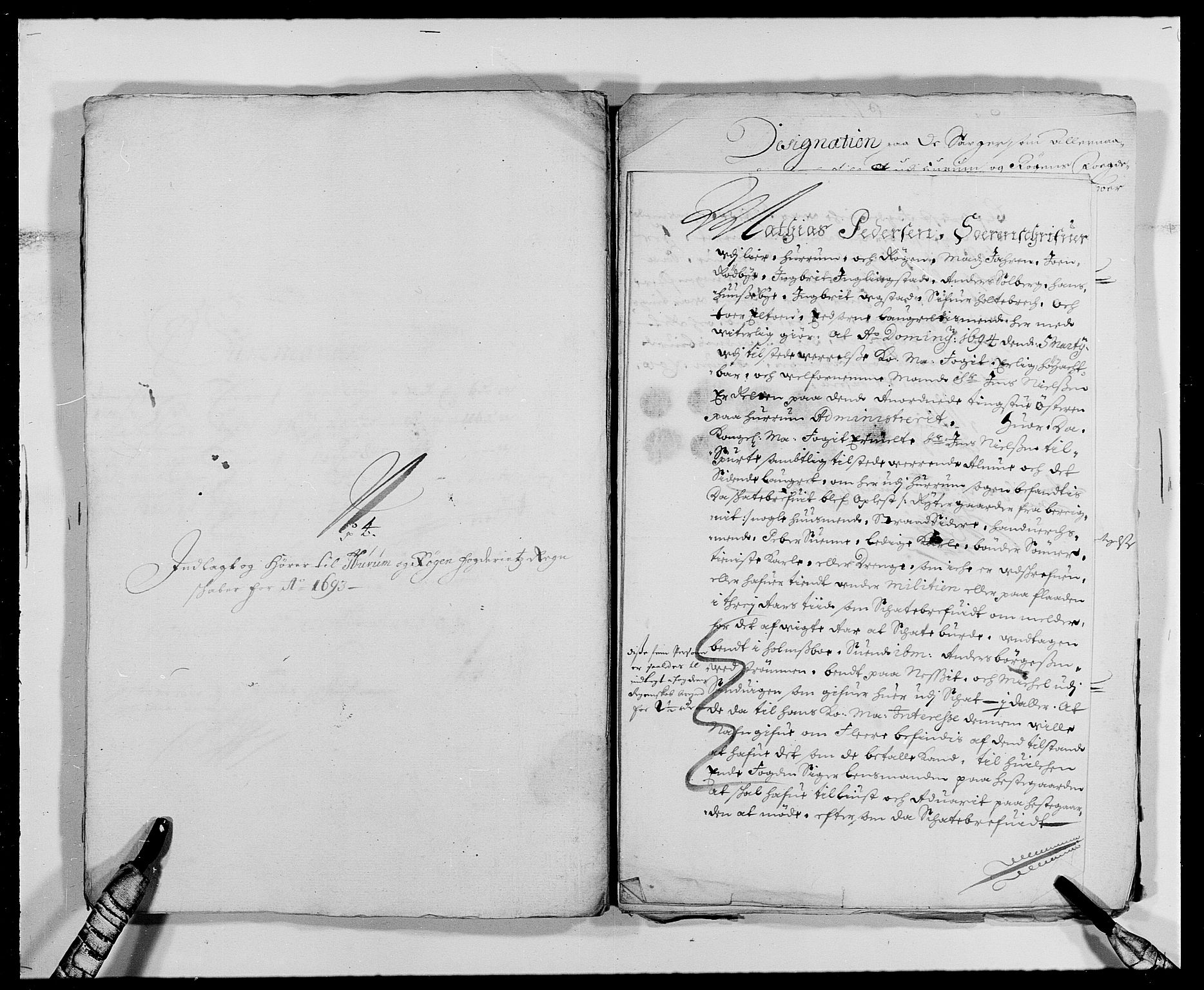 Rentekammeret inntil 1814, Reviderte regnskaper, Fogderegnskap, RA/EA-4092/R29/L1693: Fogderegnskap Hurum og Røyken, 1688-1693, p. 502