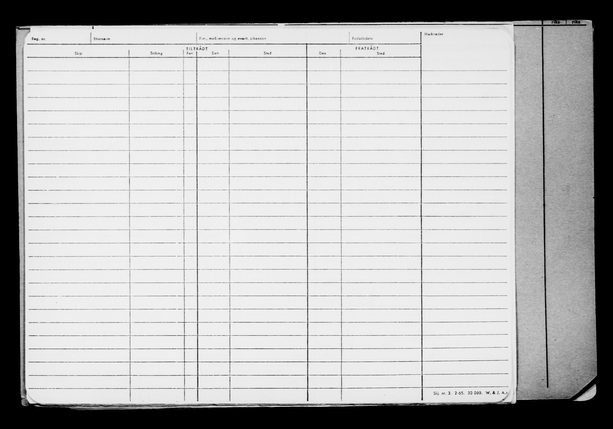 Direktoratet for sjømenn, AV/RA-S-3545/G/Gb/L0165: Hovedkort, 1918-1919, p. 383