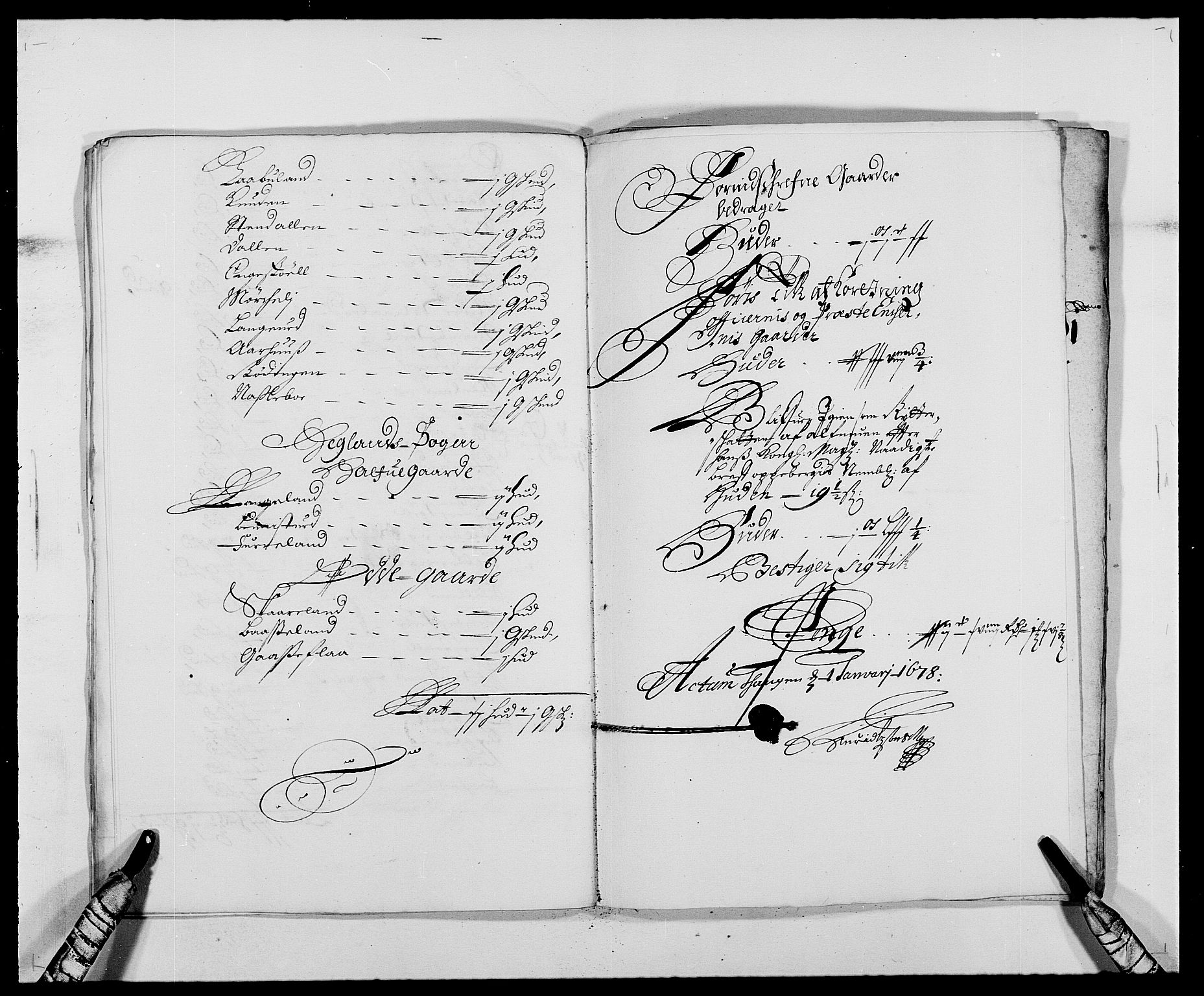 Rentekammeret inntil 1814, Reviderte regnskaper, Fogderegnskap, AV/RA-EA-4092/R40/L2435: Fogderegnskap Råbyggelag, 1677-1678, p. 95