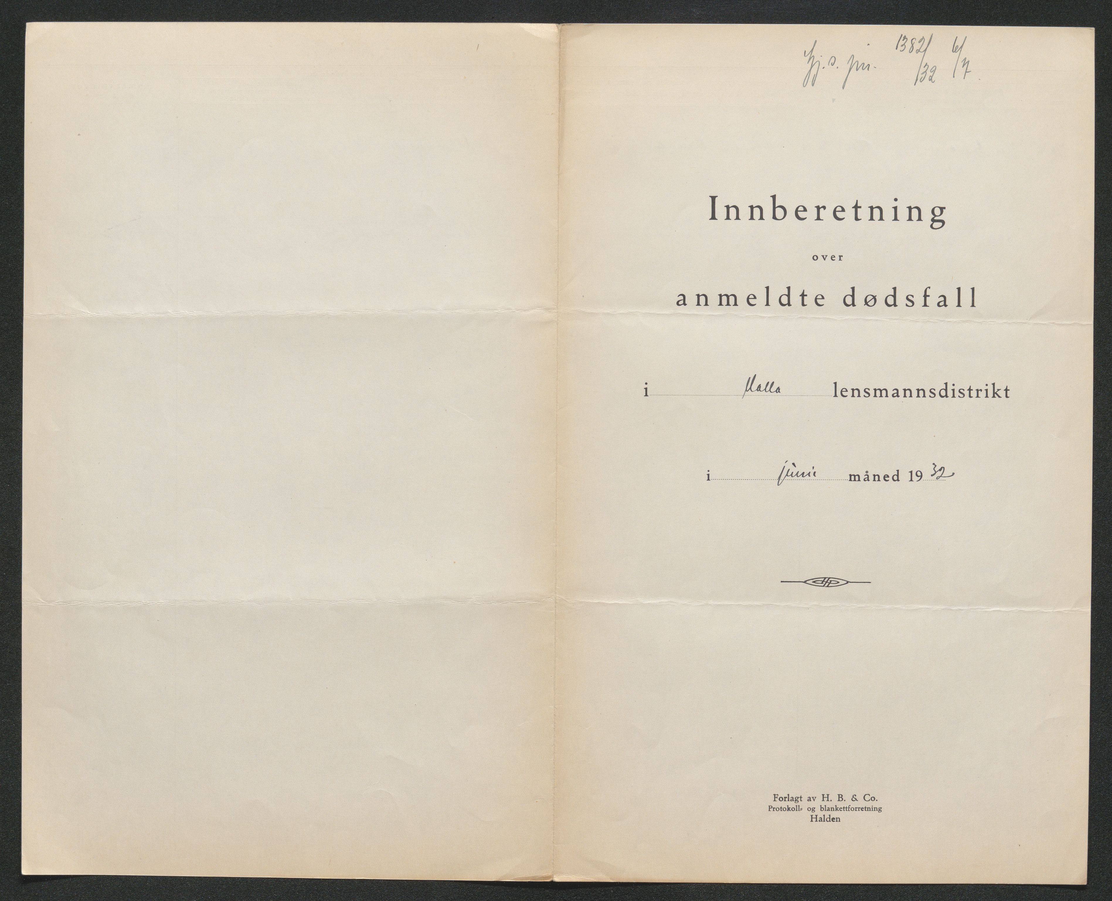Nedre Telemark sorenskriveri, SAKO/A-135/H/Ha/Hab/L0008: Dødsfallsfortegnelser
, 1931-1935, p. 495