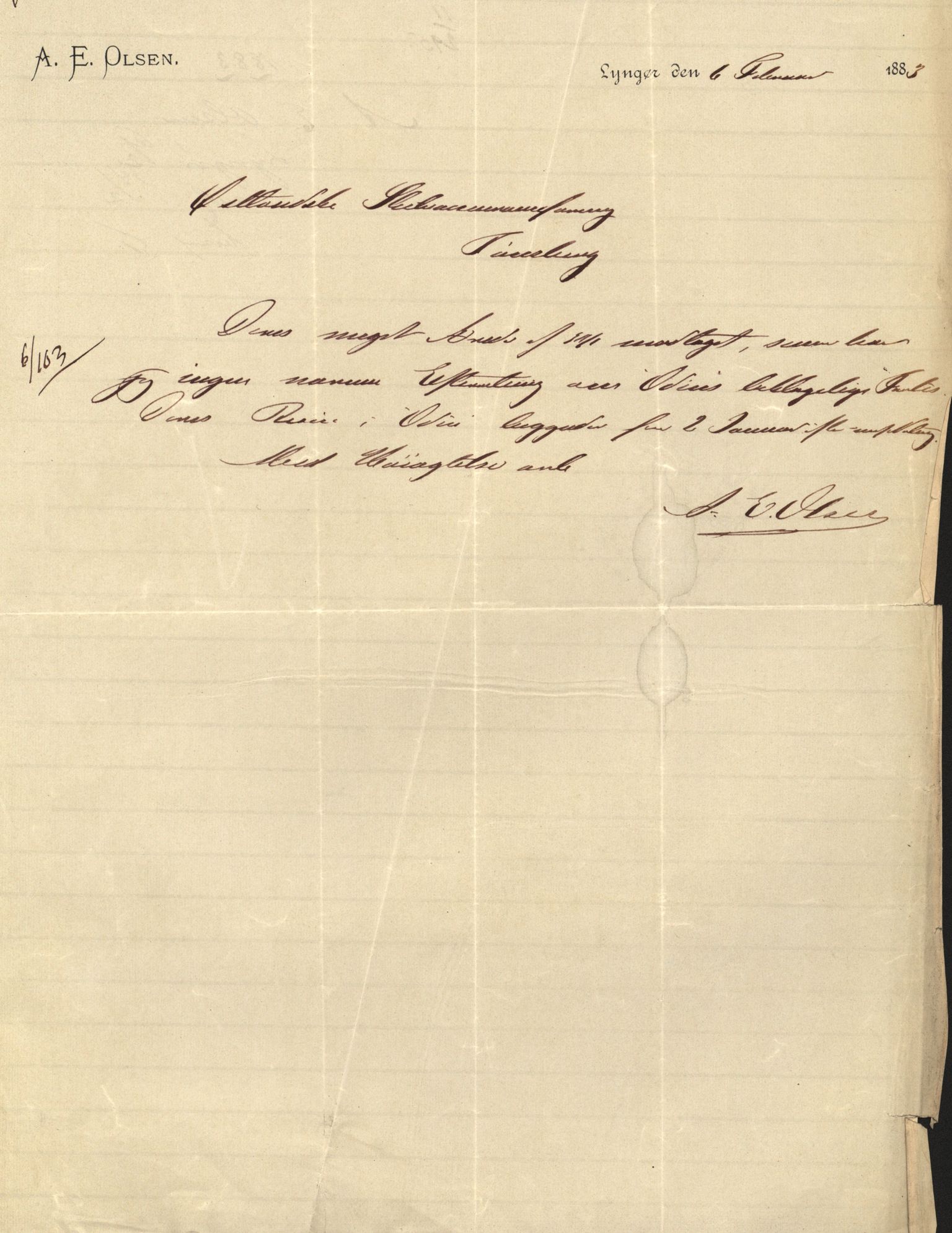 Pa 63 - Østlandske skibsassuranceforening, VEMU/A-1079/G/Ga/L0016/0006: Havaridokumenter / Insulan, Henrik Ibsen, Harmonia, Odin, Nornen, 1883, p. 45