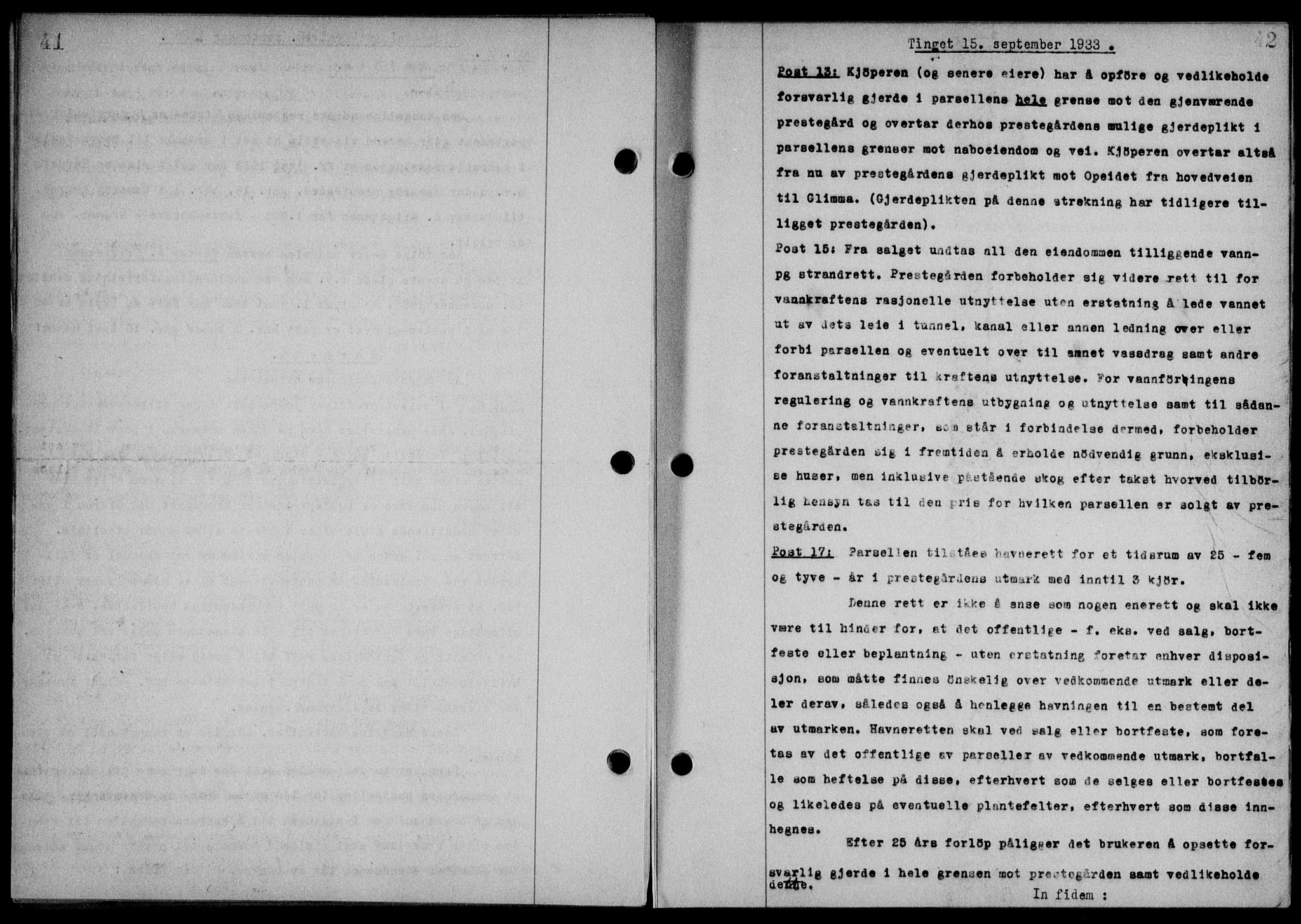 Steigen og Ofoten sorenskriveri, SAT/A-0030/1/2/2C/L0023/0002: Mortgage book no. 26-II og 27, 1933-1934, Deed date: 15.09.1933