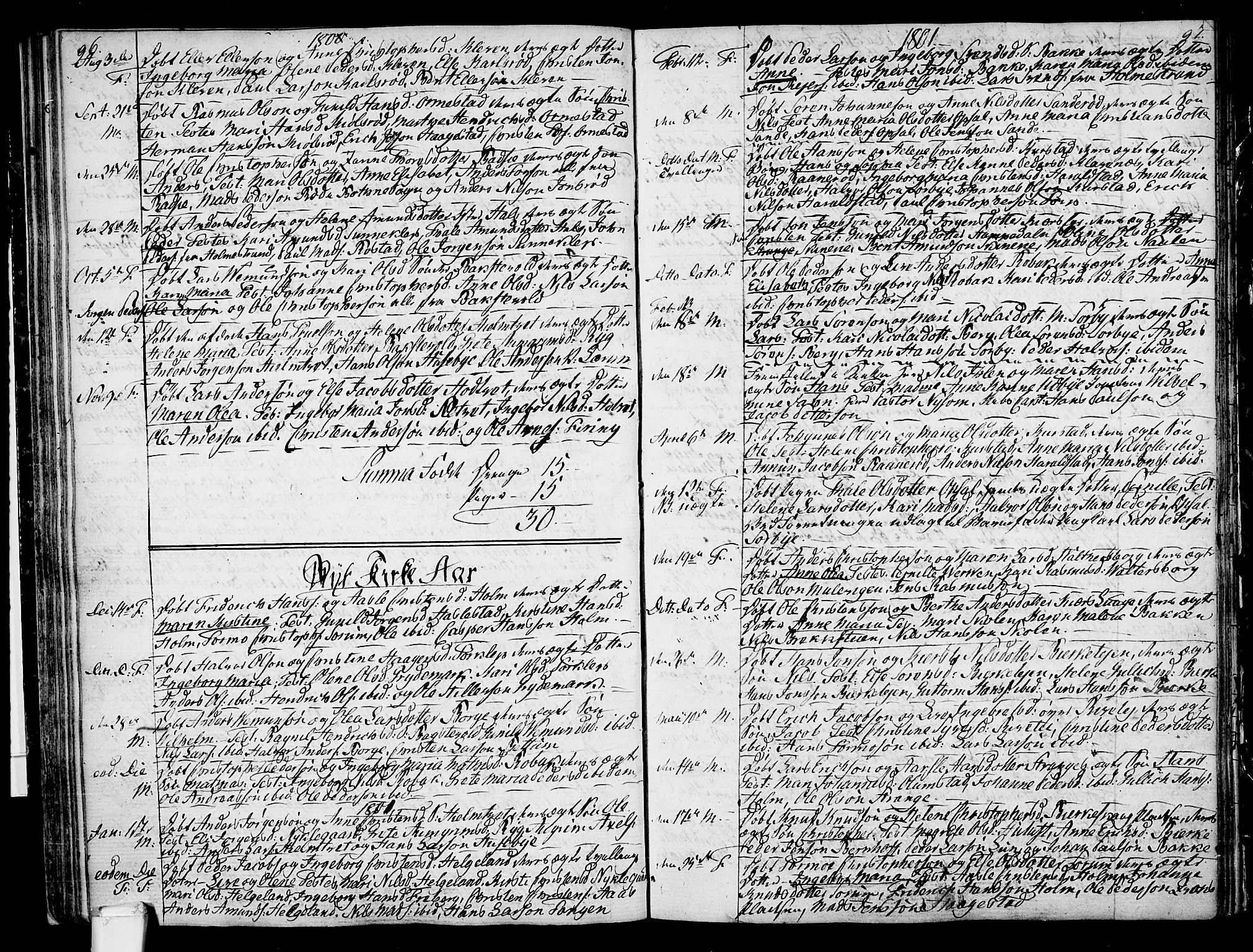 Våle kirkebøker, SAKO/A-334/F/Fa/L0005: Parish register (official) no. I 5, 1773-1808, p. 96-97