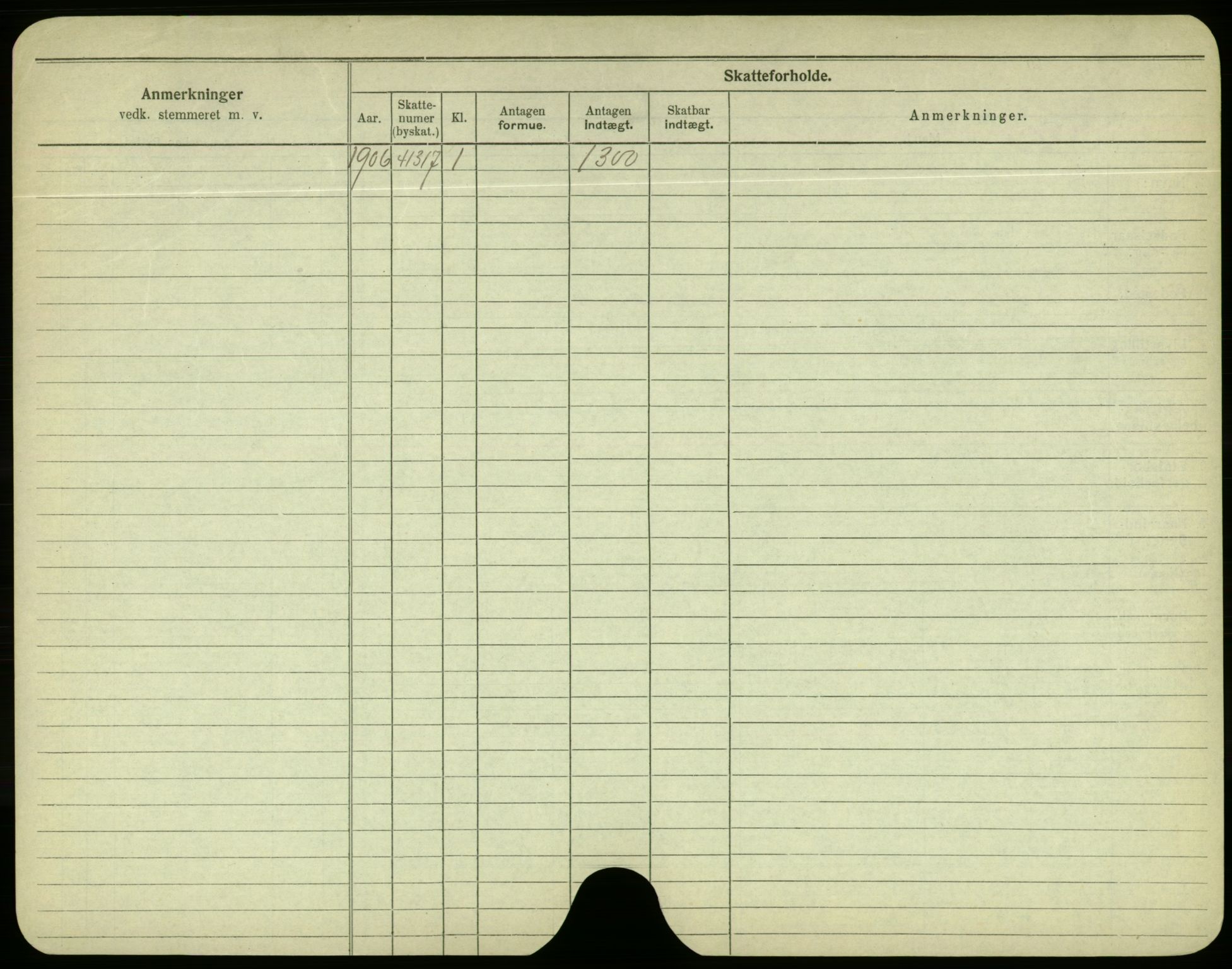 Oslo folkeregister, Registerkort, AV/SAO-A-11715/F/Fa/Fac/L0004: Menn, 1906-1914, p. 821b