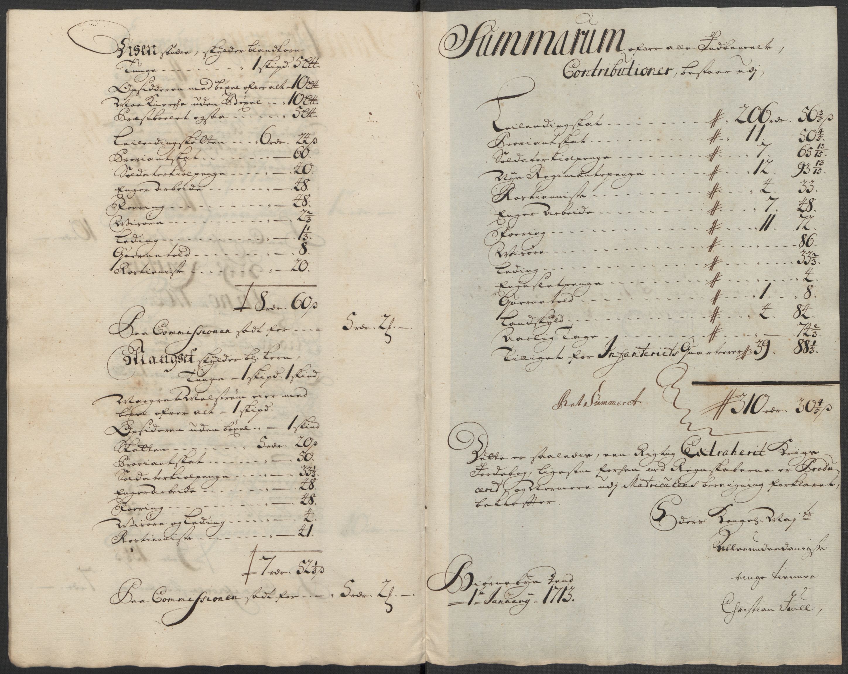 Rentekammeret inntil 1814, Reviderte regnskaper, Fogderegnskap, AV/RA-EA-4092/R13/L0849: Fogderegnskap Solør, Odal og Østerdal, 1712, p. 335