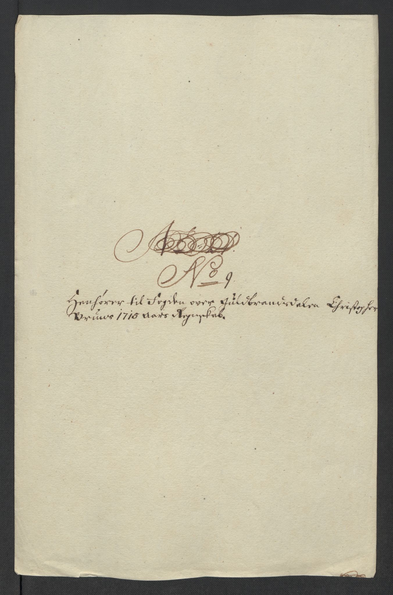 Rentekammeret inntil 1814, Reviderte regnskaper, Fogderegnskap, AV/RA-EA-4092/R17/L1184: Fogderegnskap Gudbrandsdal, 1715, p. 125