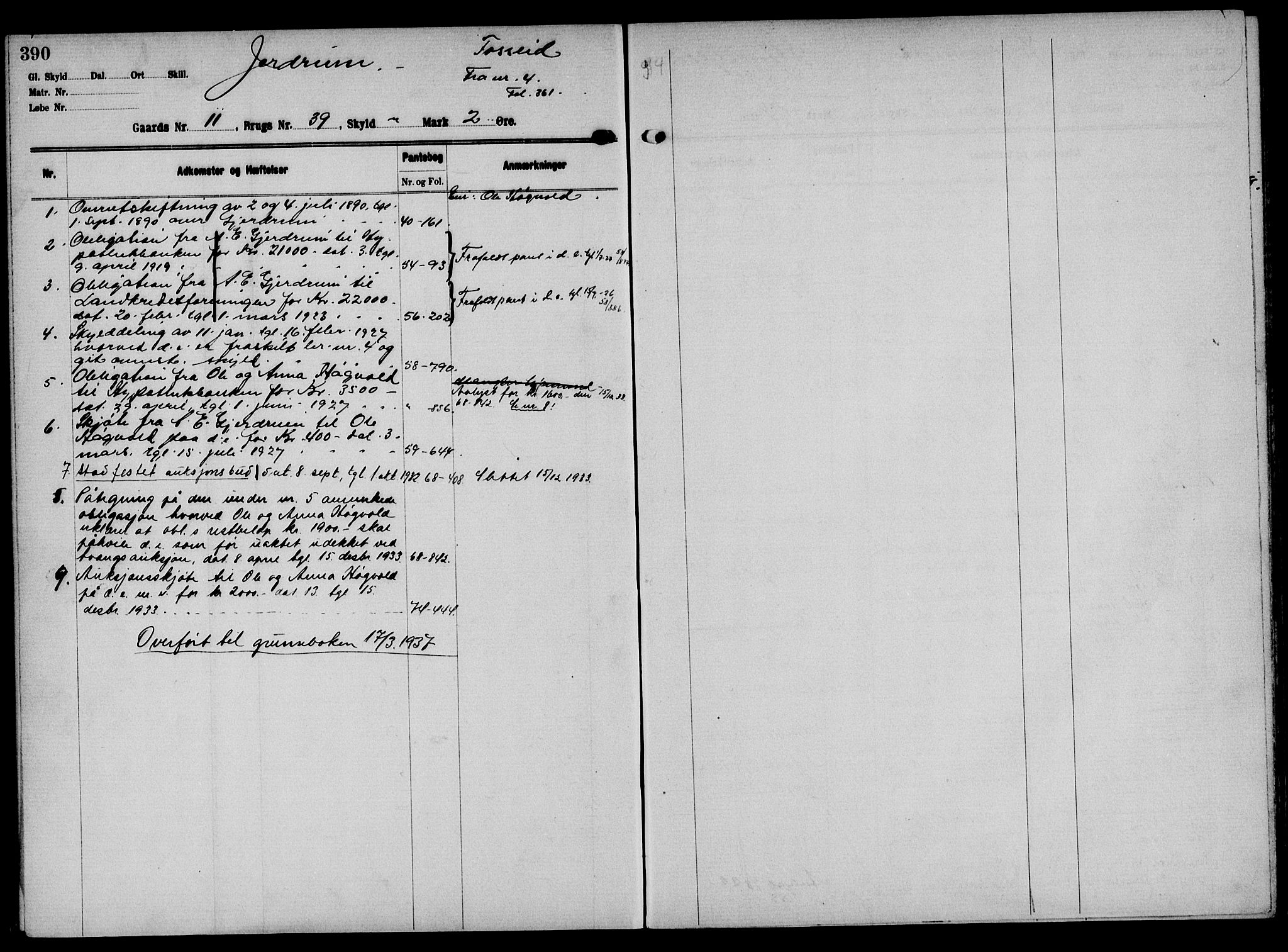 Solør tingrett, AV/SAH-TING-008/H/Ha/Hak/L0001: Mortgage register no. I, 1900-1935, p. 390