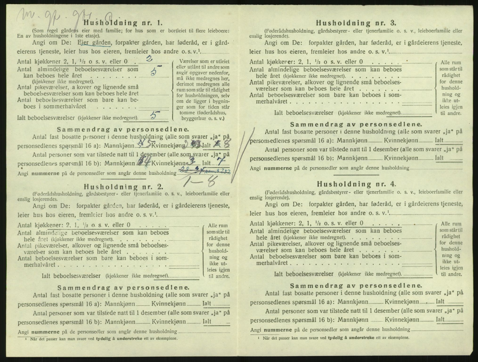 SAKO, 1920 census for Hedrum, 1920, p. 1576