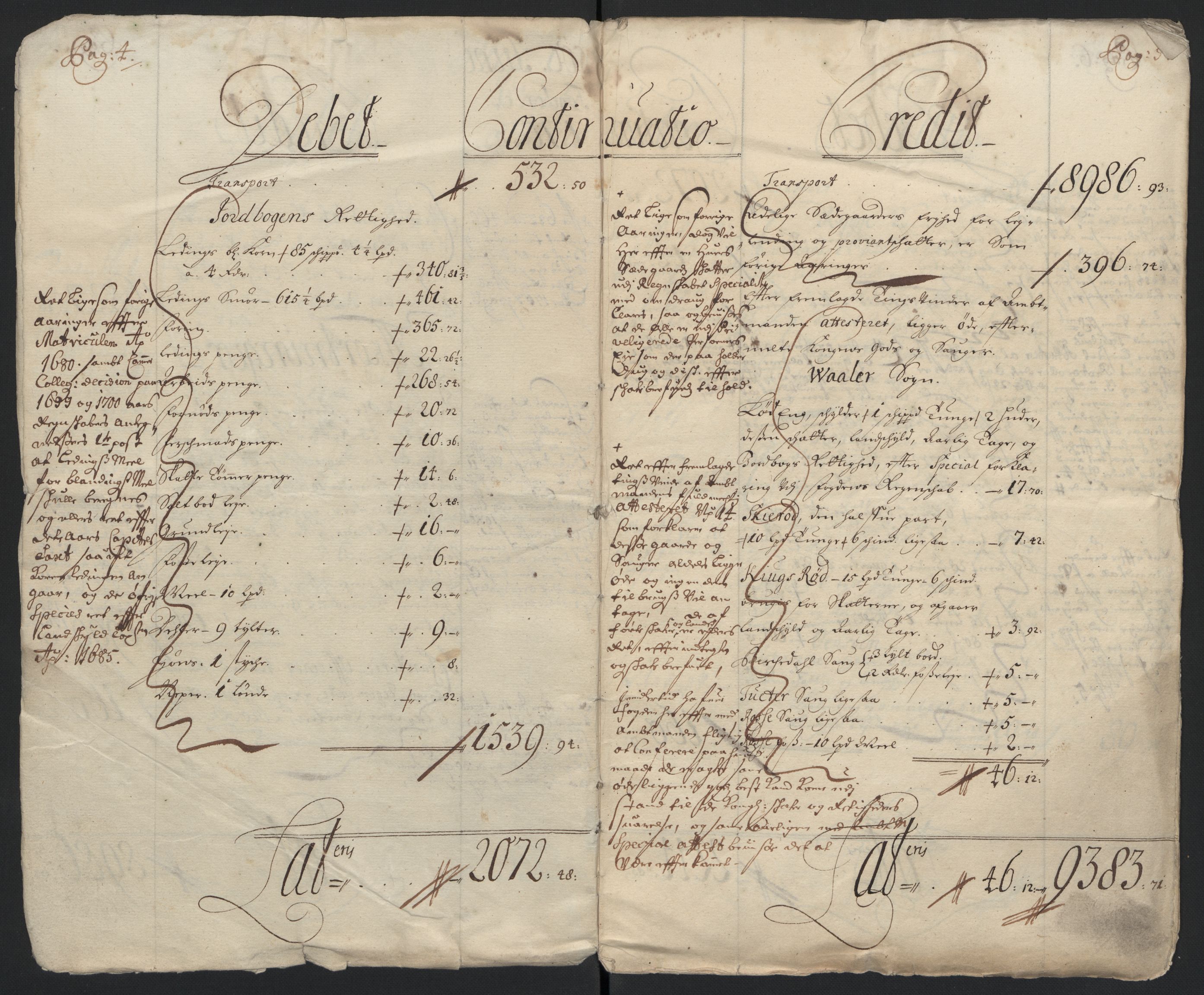 Rentekammeret inntil 1814, Reviderte regnskaper, Fogderegnskap, AV/RA-EA-4092/R04/L0132: Fogderegnskap Moss, Onsøy, Tune, Veme og Åbygge, 1703-1704, p. 7