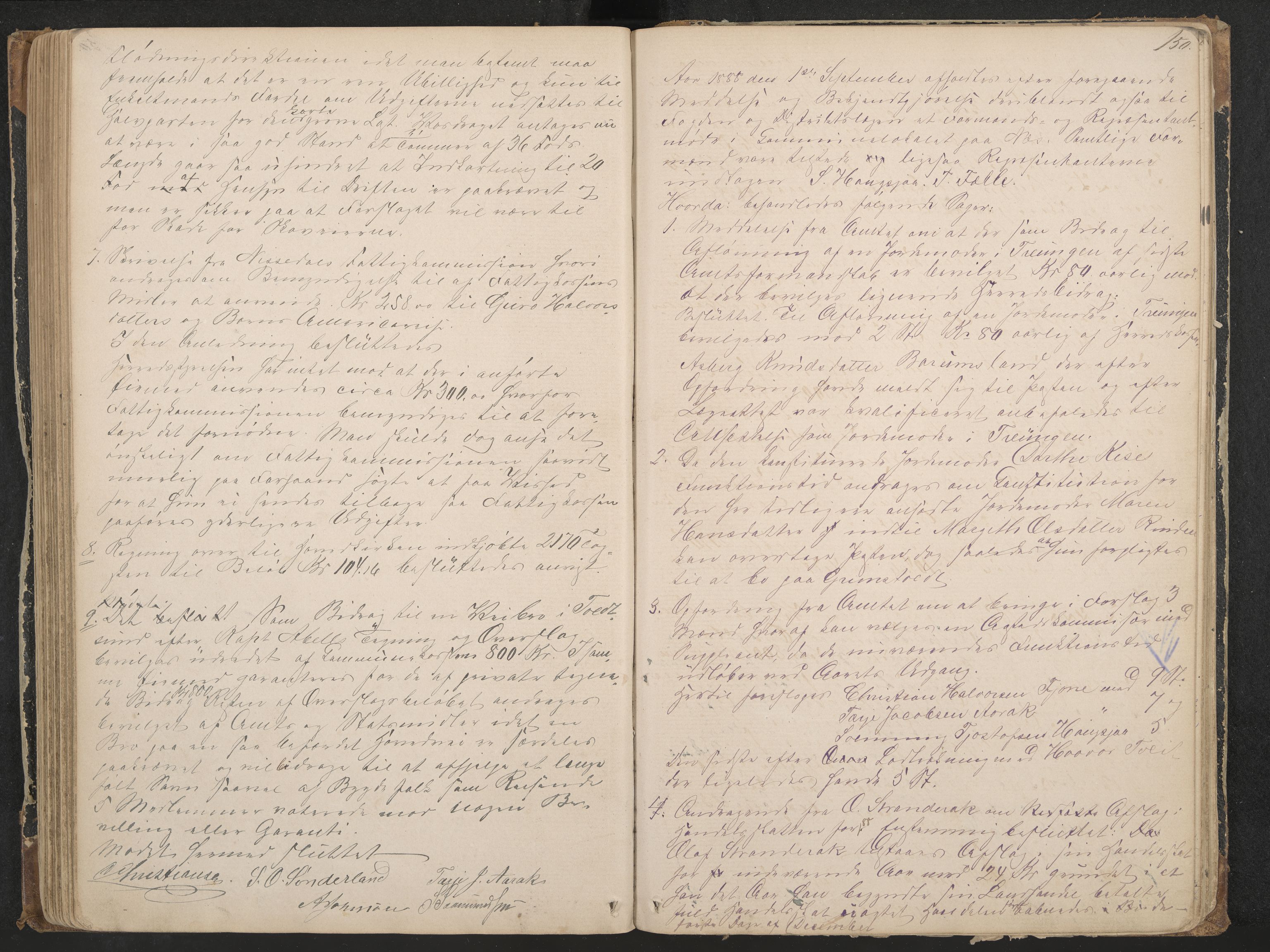 Nissedal formannskap og sentraladministrasjon, IKAK/0830021-1/A/L0002: Møtebok, 1870-1892, p. 150