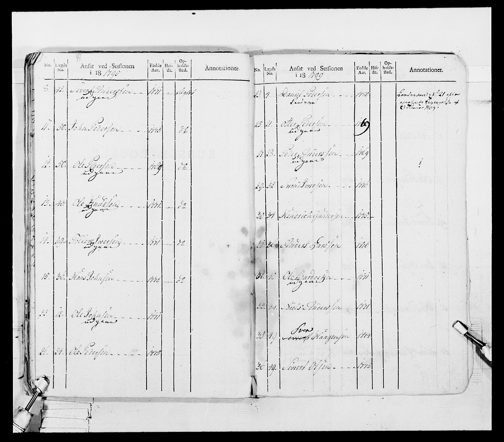 Generalitets- og kommissariatskollegiet, Det kongelige norske kommissariatskollegium, AV/RA-EA-5420/E/Eh/L0075b: 1. Trondheimske nasjonale infanteriregiment, 1807, p. 47