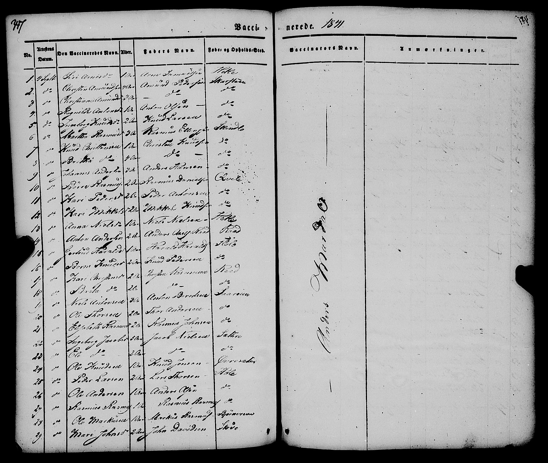 Gloppen sokneprestembete, AV/SAB-A-80101/H/Haa/Haaa/L0008: Parish register (official) no. A 8, 1837-1855, p. 347