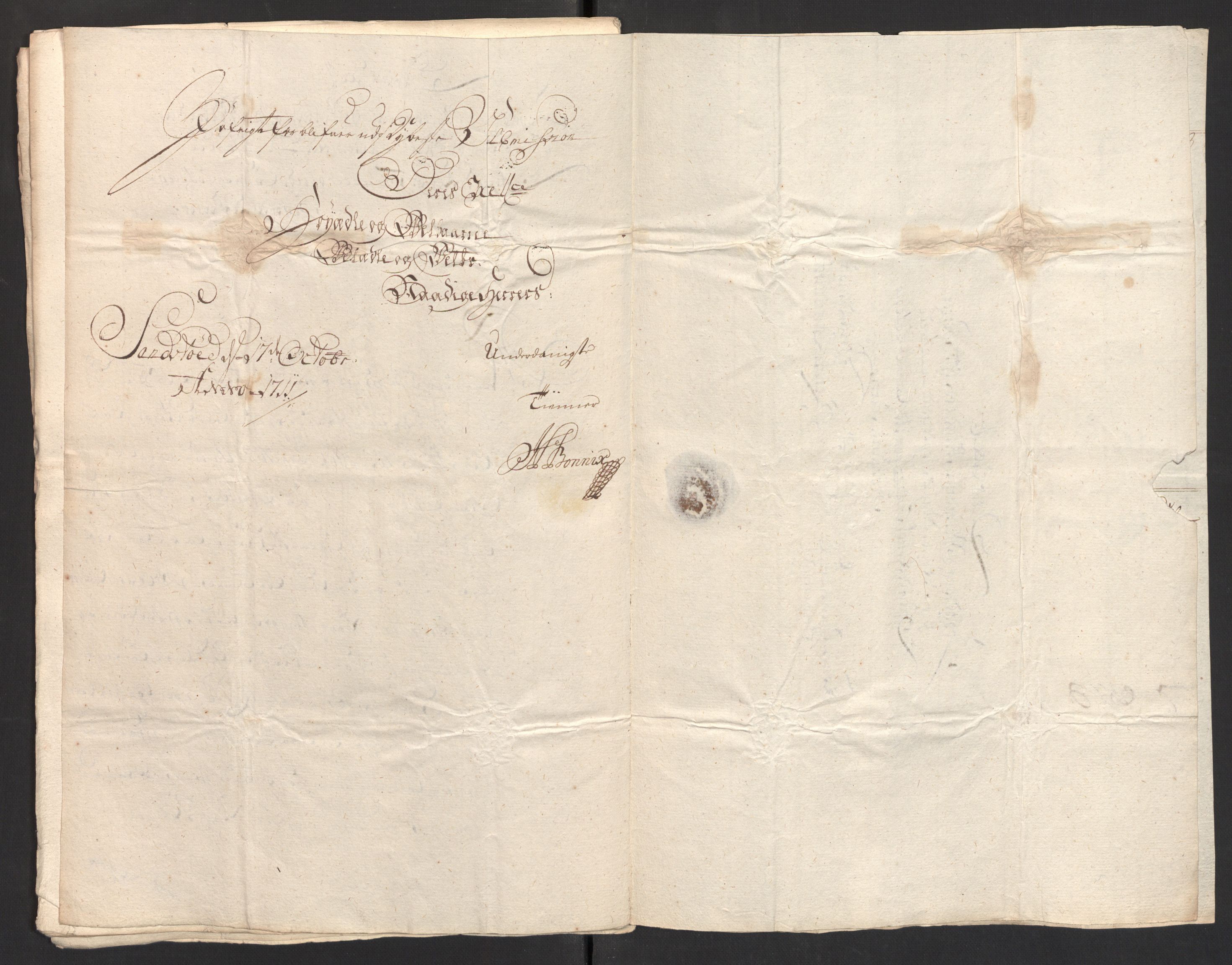 Rentekammeret inntil 1814, Reviderte regnskaper, Fogderegnskap, AV/RA-EA-4092/R39/L2318: Fogderegnskap Nedenes, 1706-1709, p. 237