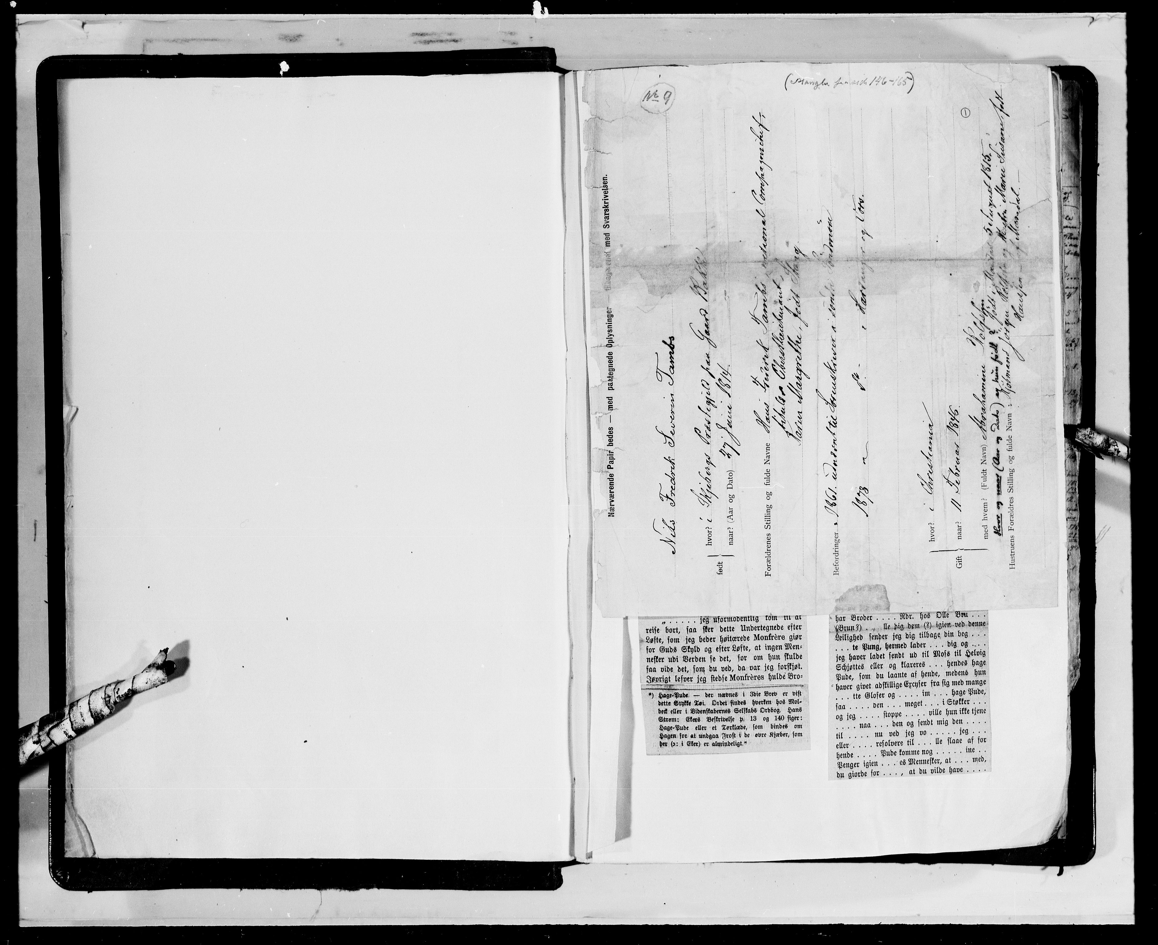 Lassens samlinger, AV/RA-PA-0051/F/Fb/L0068: Personalhistoriske og genealogiske opptegnelser: Tambs - Østgaard, 1500-1907, p. 3