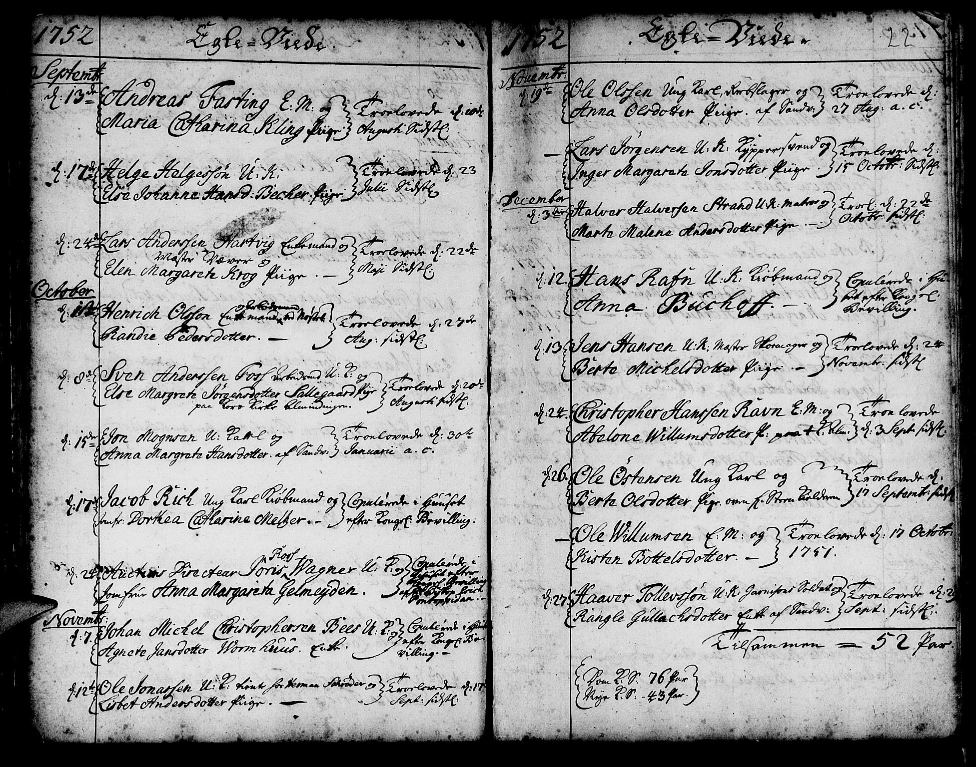 Korskirken sokneprestembete, SAB/A-76101/H/Haa/L0009: Parish register (official) no. A 9, 1743-1861, p. 23