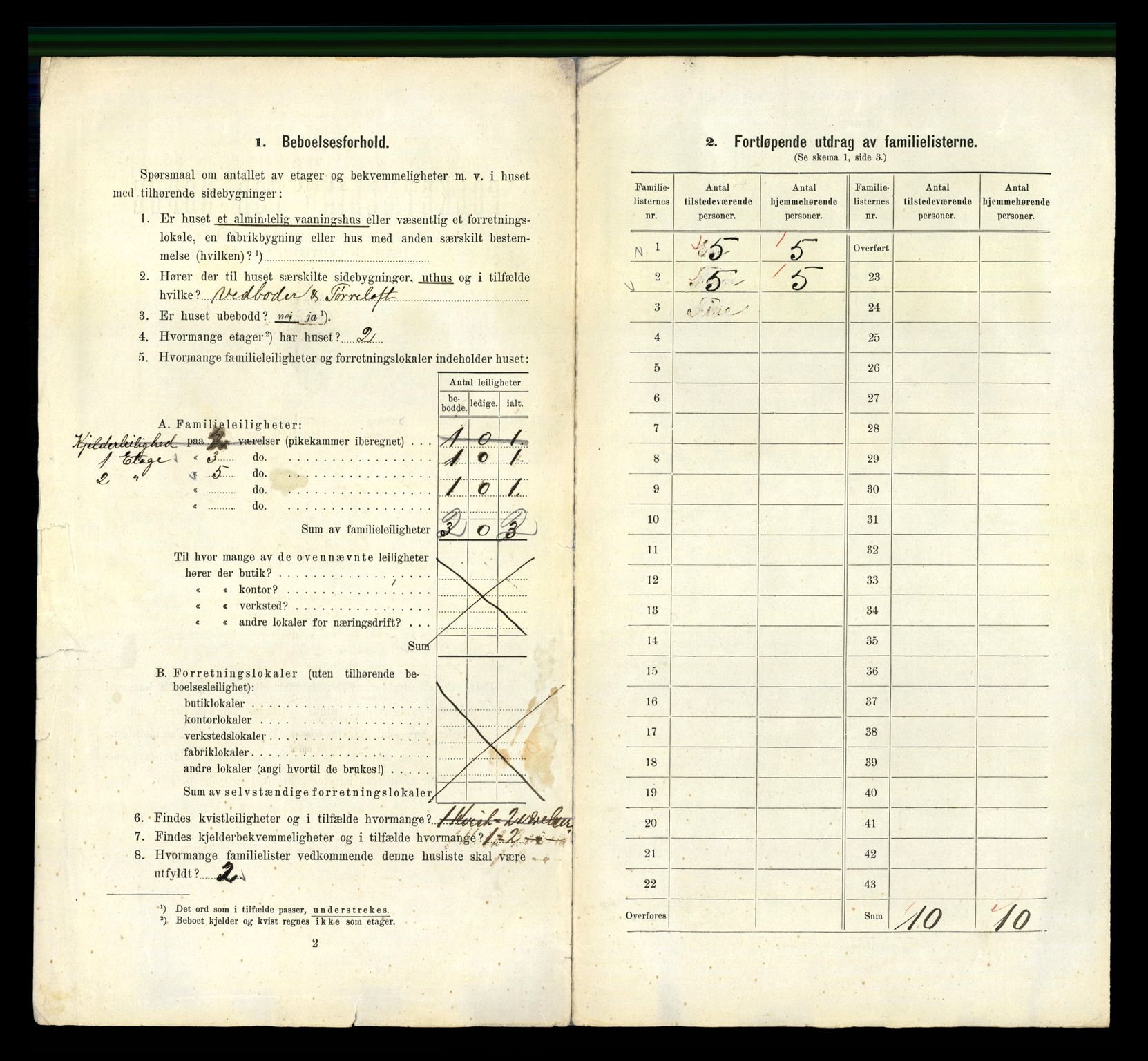 RA, 1910 census for Tromsø, 1910, p. 3263