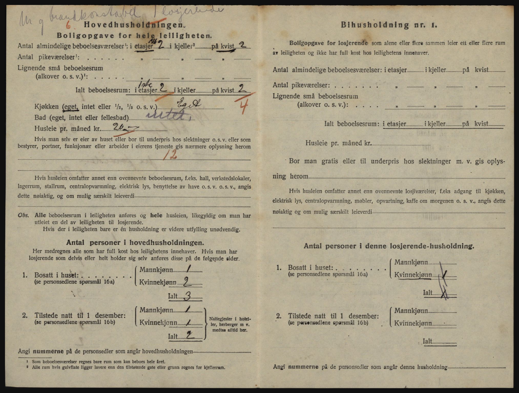 SATØ, 1920 census for Hammerfest, 1920, p. 1849