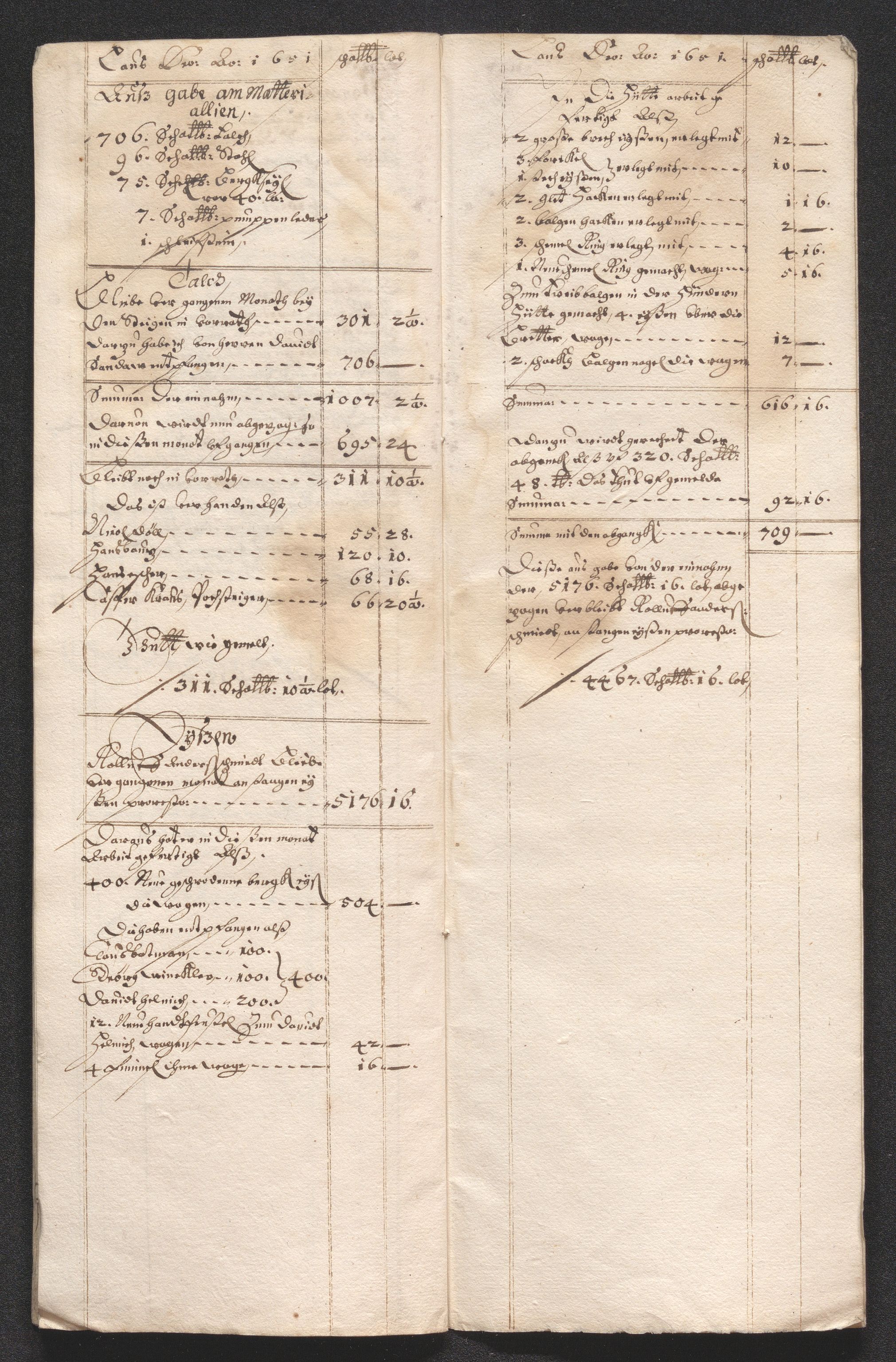 Kongsberg Sølvverk 1623-1816, SAKO/EA-3135/001/D/Dc/Dcd/L0034: Utgiftsregnskap for gruver m.m. , 1651-1659, p. 155