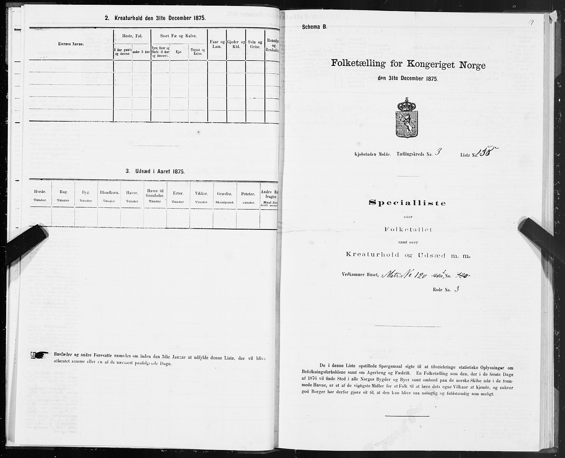 SAT, 1875 census for 1502P Molde, 1875, p. 2019