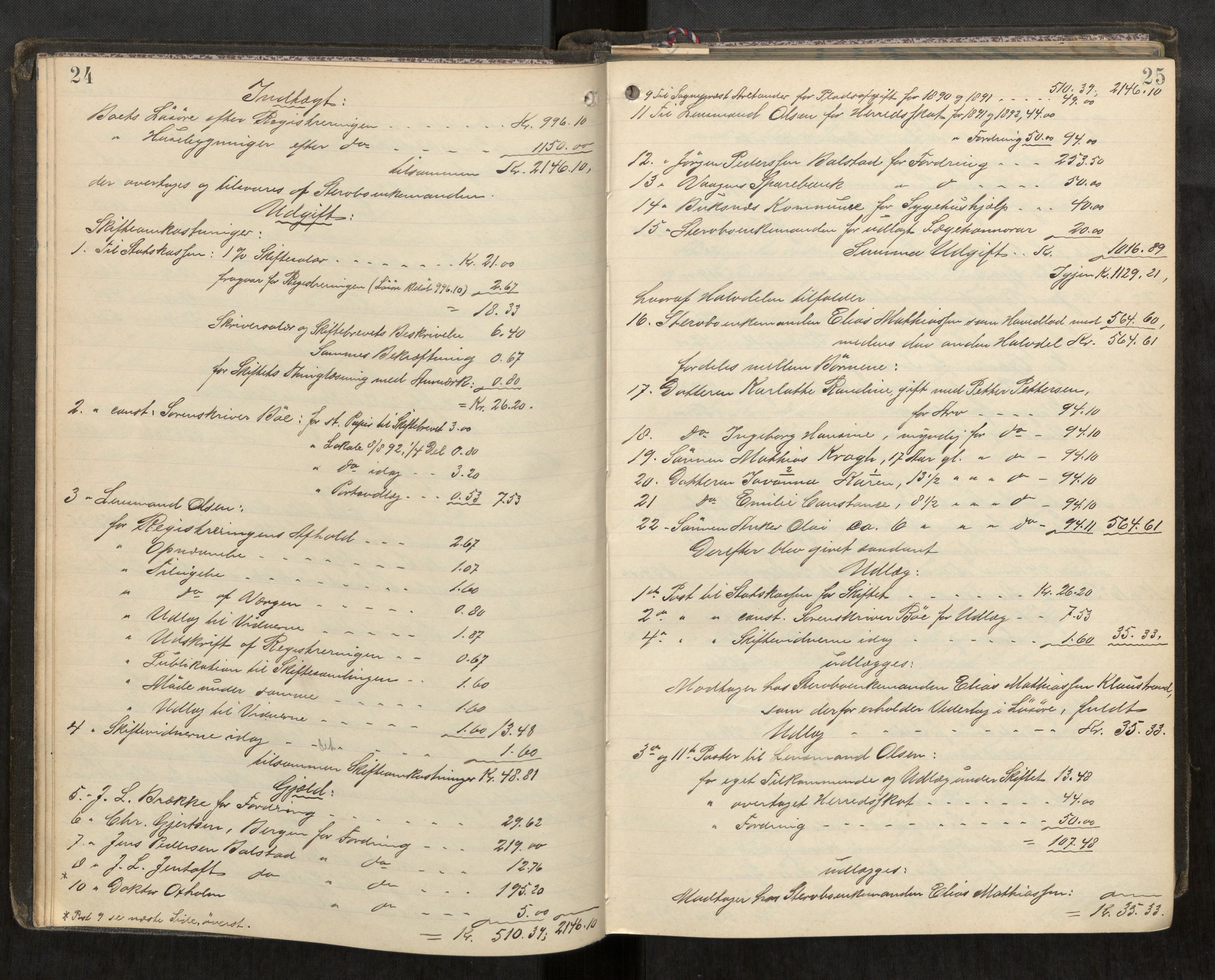 Lofoten sorenskriveri, AV/SAT-A-0017/1/3/3A/L0005: Skifteprotokoll, 1892-1897, p. 24-25