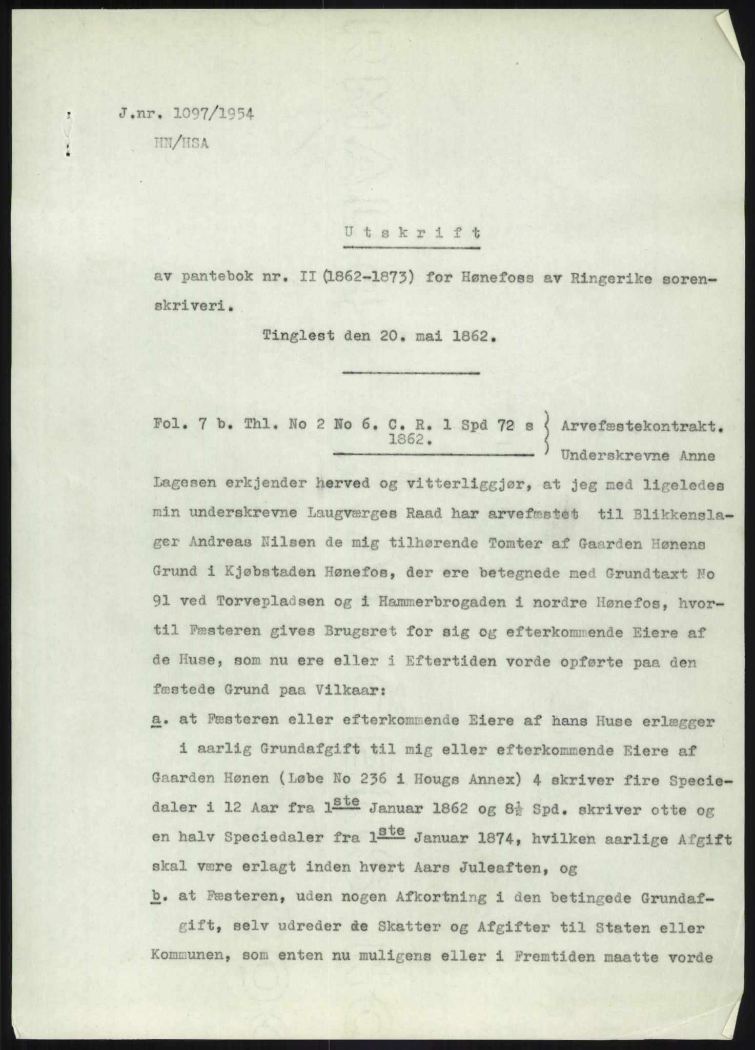 Statsarkivet i Kongsberg, SAKO/A-0001, 1954-1955, p. 120